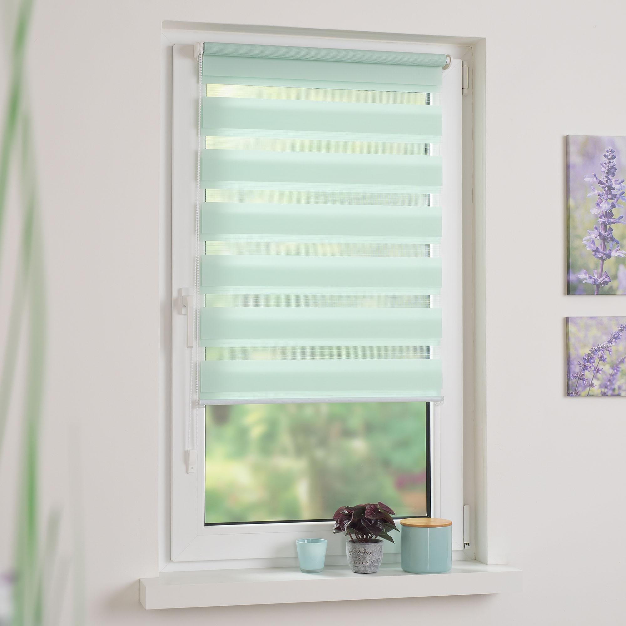 Liedeco Doppelrollo »Klemmfix-Duo-Rollo« Lichtschutz ohne Bohren 1 Stück