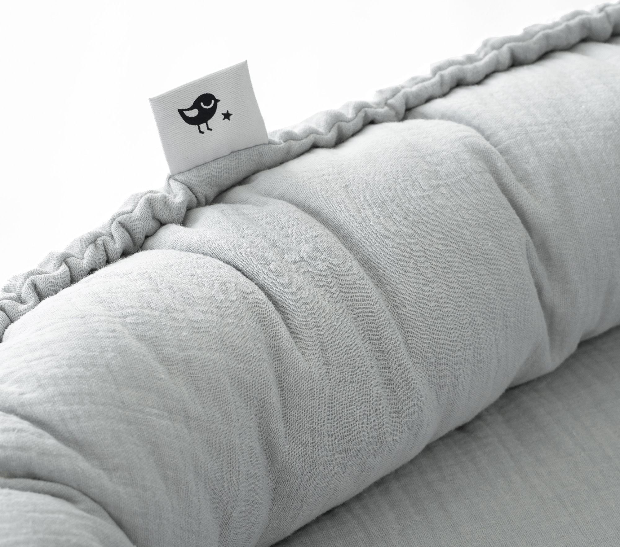 Julius Zöllner Kuschelnest »NIDO, Musselin grau«, Made in Germany