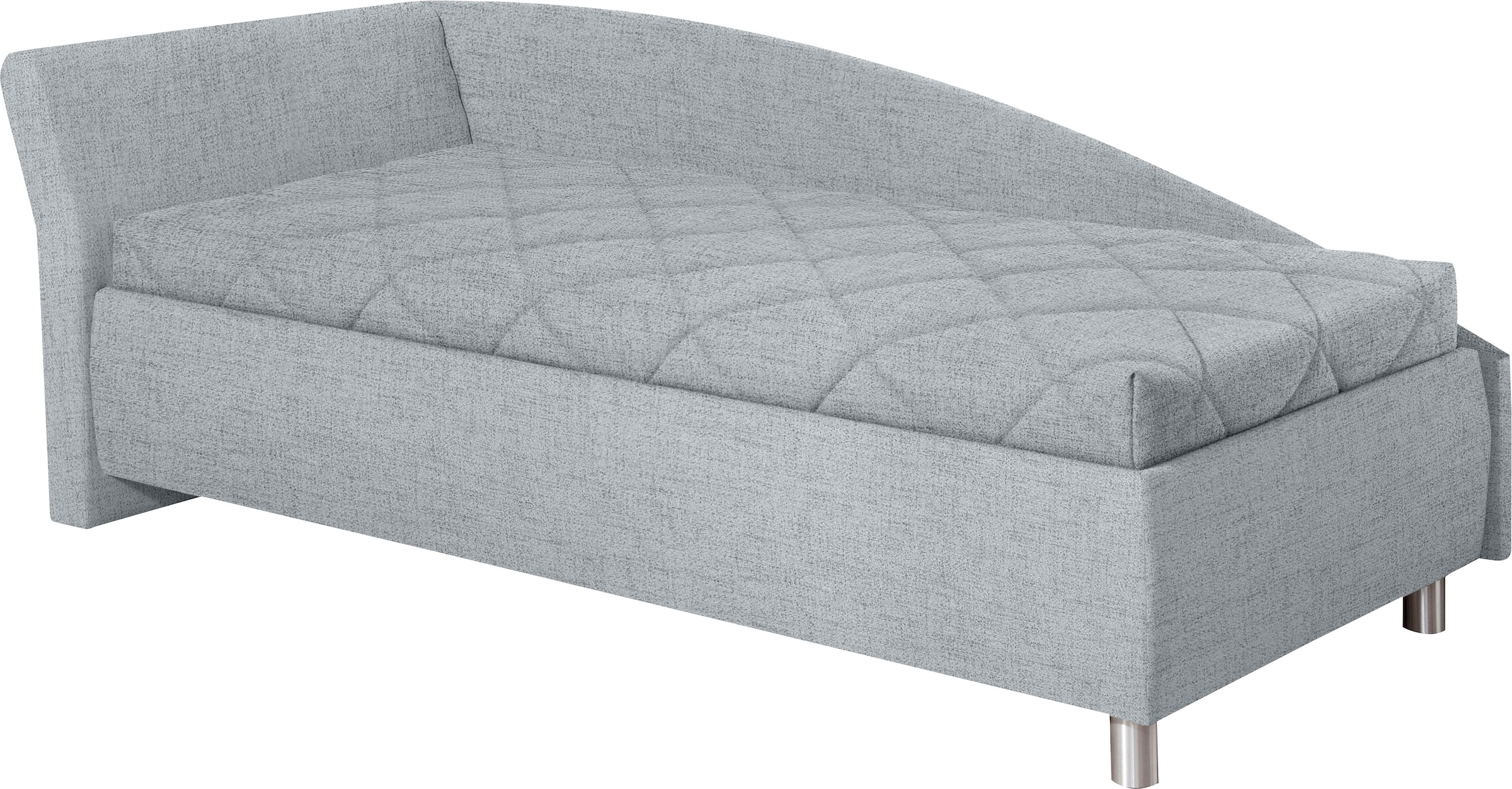 alina Schlafsofa »Lindsay«, Bettkasten, Zierkissen-Set aus: 2 Stk. 40x40cm, 1 Stk. 30x30cm