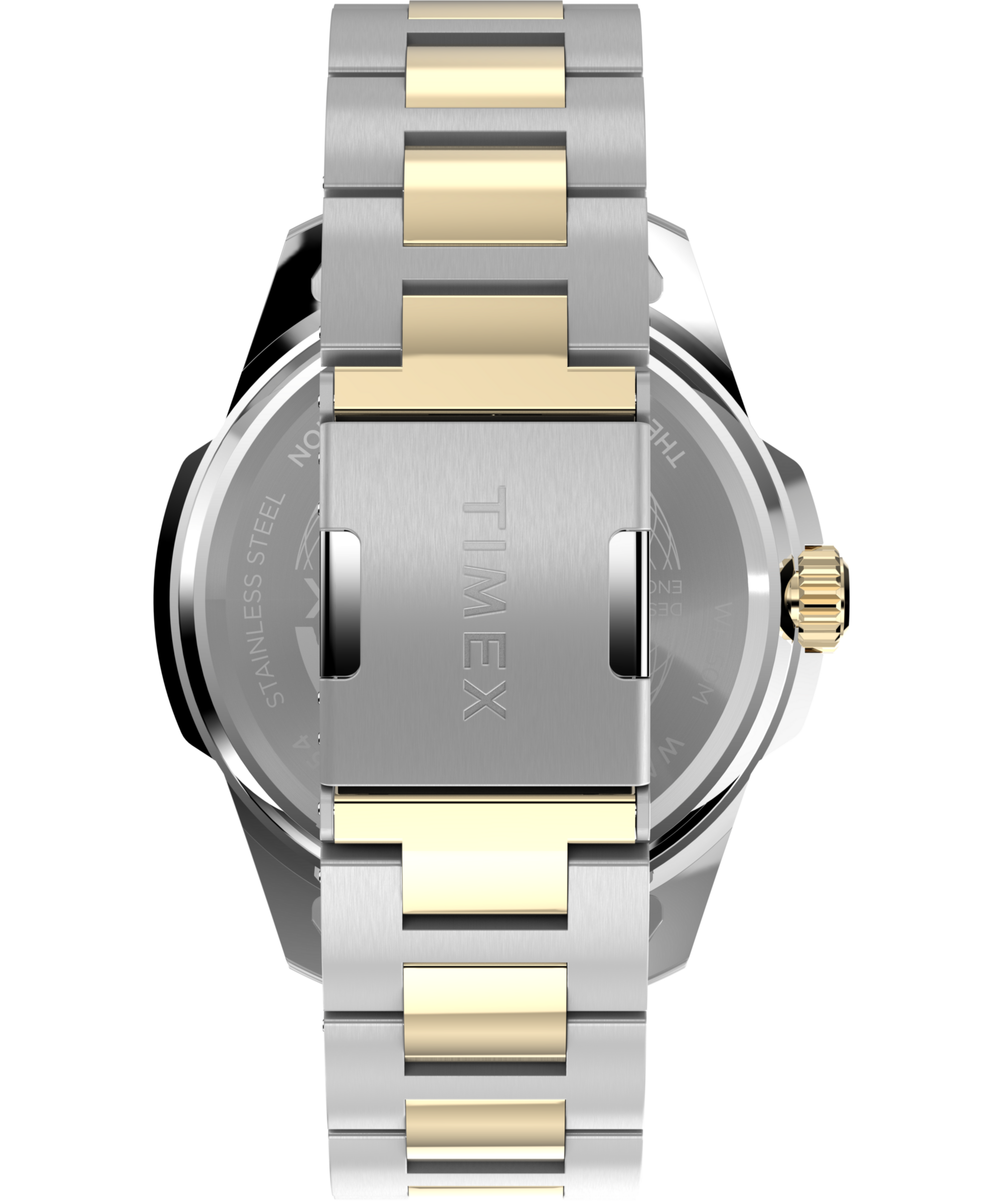 Timex Quarzuhr »ESSEX« Armbanduhr, Damenuhr, Edelstahlarmband, Datum, Leuchtzeiger
