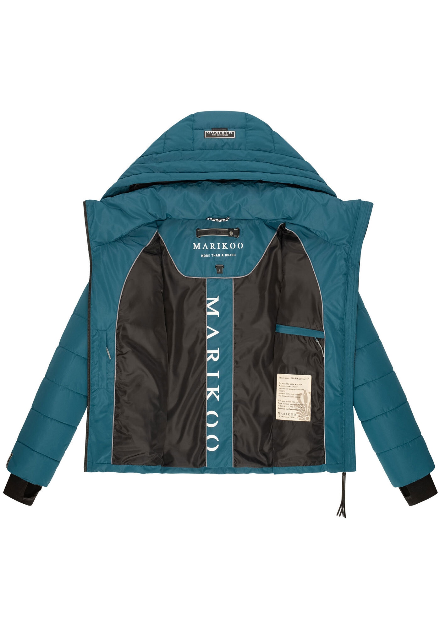 Marikoo Winterjacke »Marikoo Samuiaa Damen Steppjacke B986«