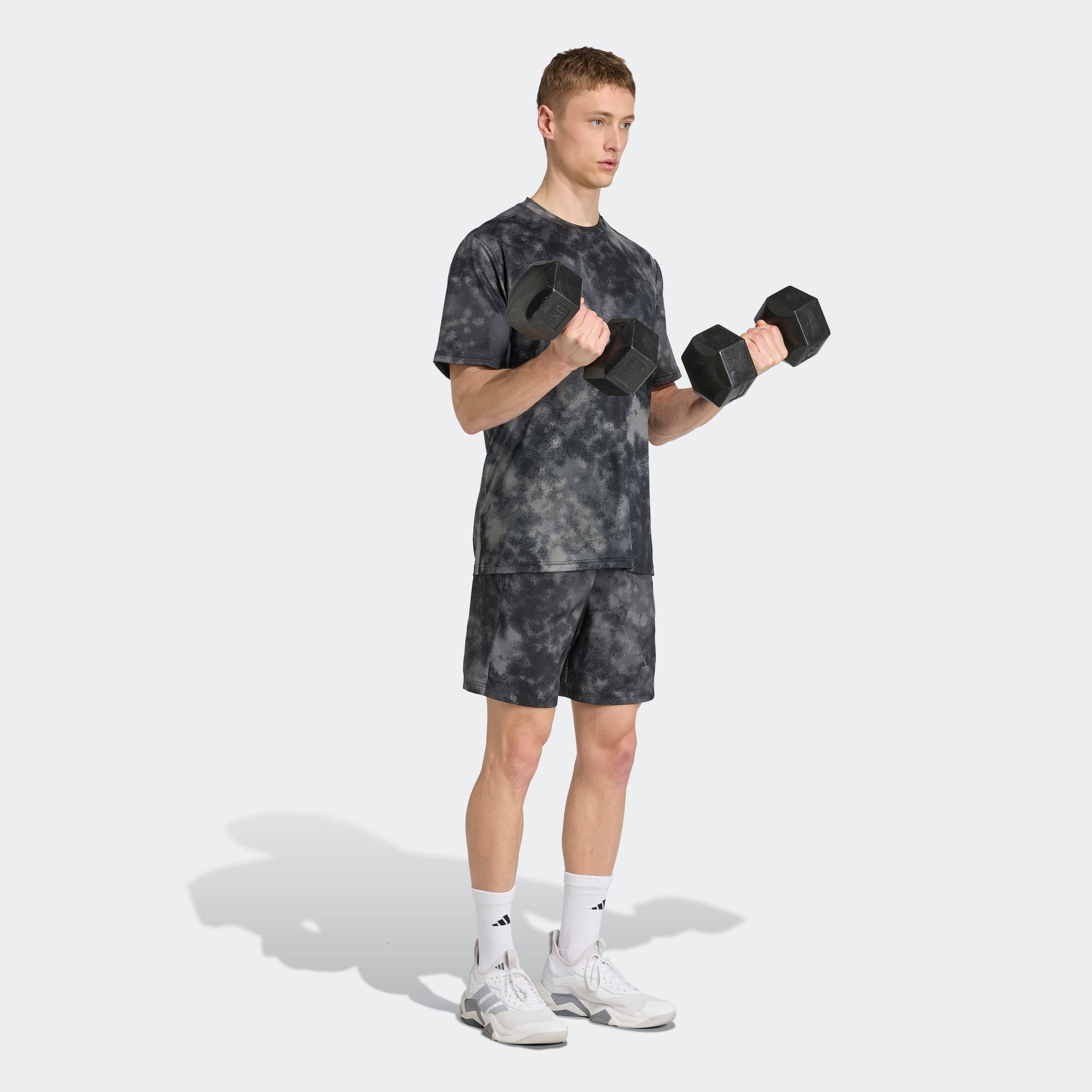 adidas Performance T-Shirt »SEA AOP TEE«, Trainingsshirt mit CLIMACOOL, Alloverprint