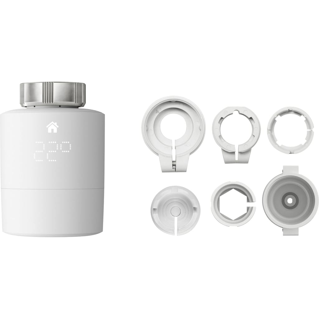 Tado Heizkörperthermostat »Smartes Heizkörper-Thermostat - 5er Pack, zur Einzelraumsteuerung«, (Packung, 5 St.)