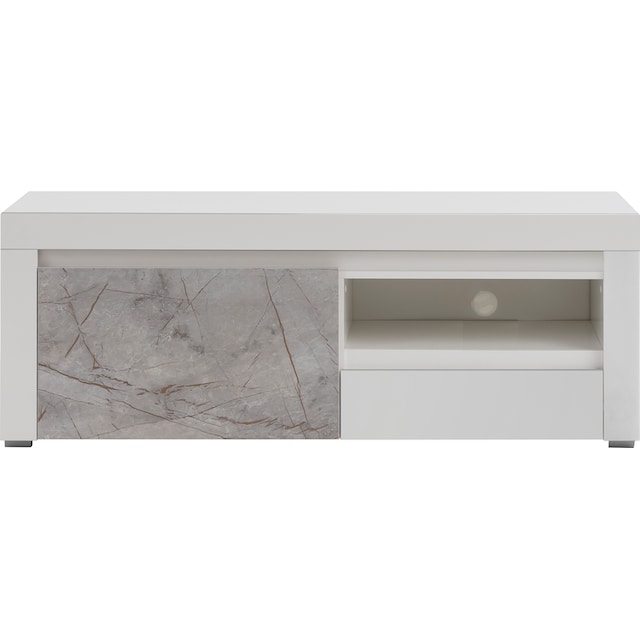 Home affaire Lowboard »Stone Marble«, mit einem edlen Marmor-Optik Dekor,  Breite 140 cm bestellen | UNIVERSAL