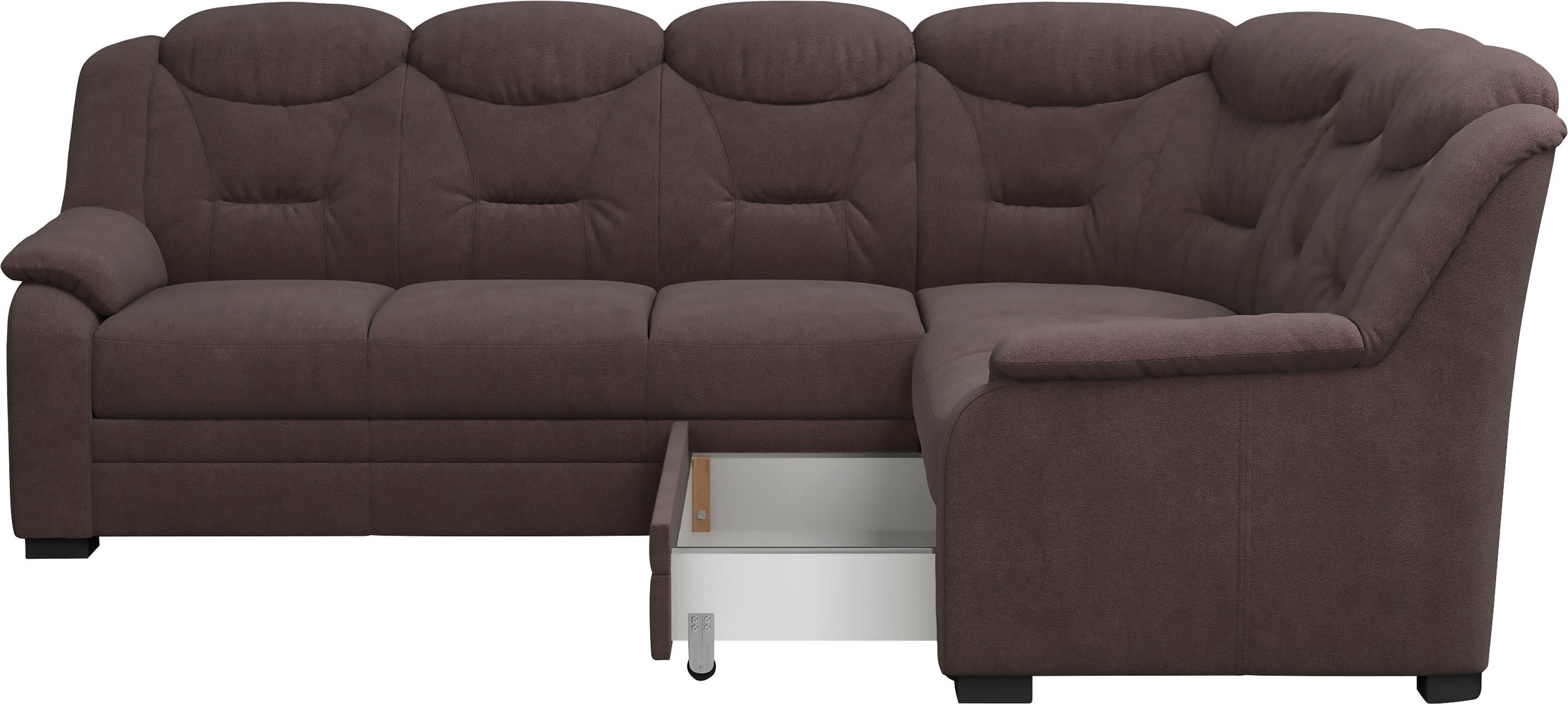 COTTA Ecksofa »Marcus L-Form«, wahlweise mit Bettfunktion & Stauraum