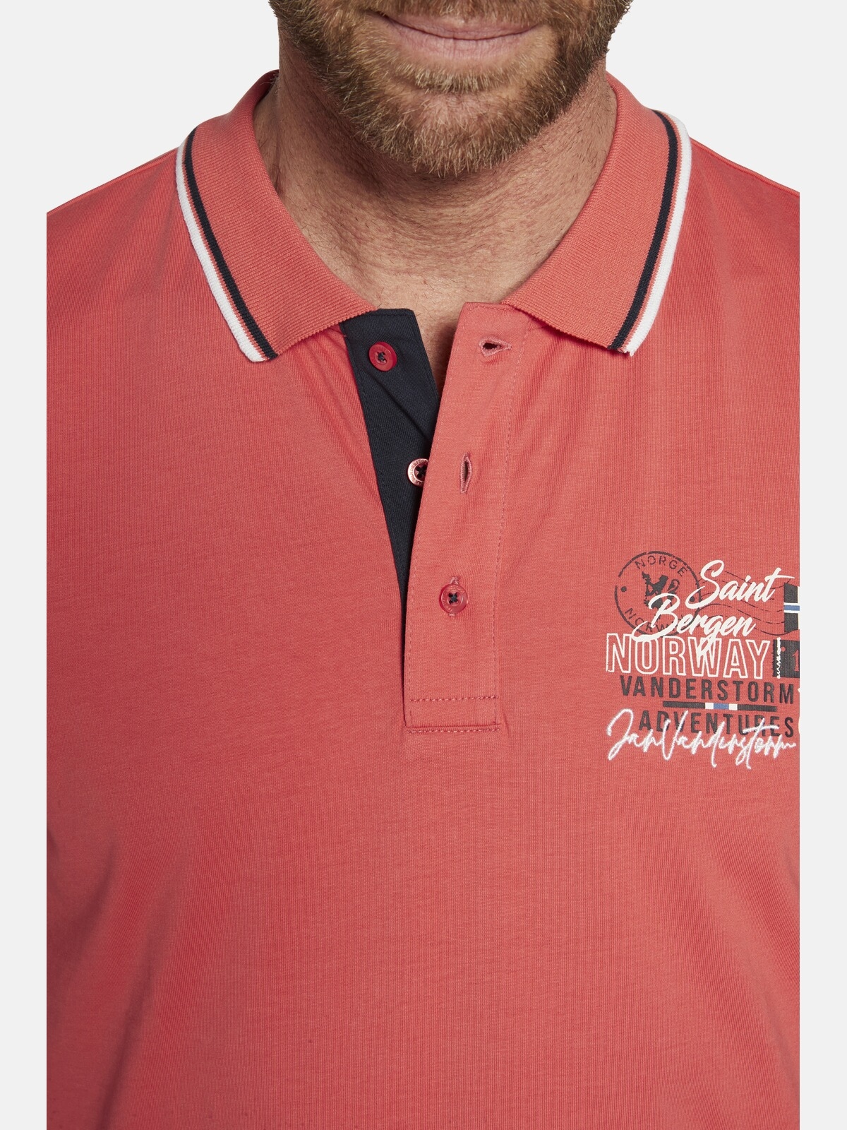 Jan Vanderstorm Poloshirt »Poloshirt STEIVAN«