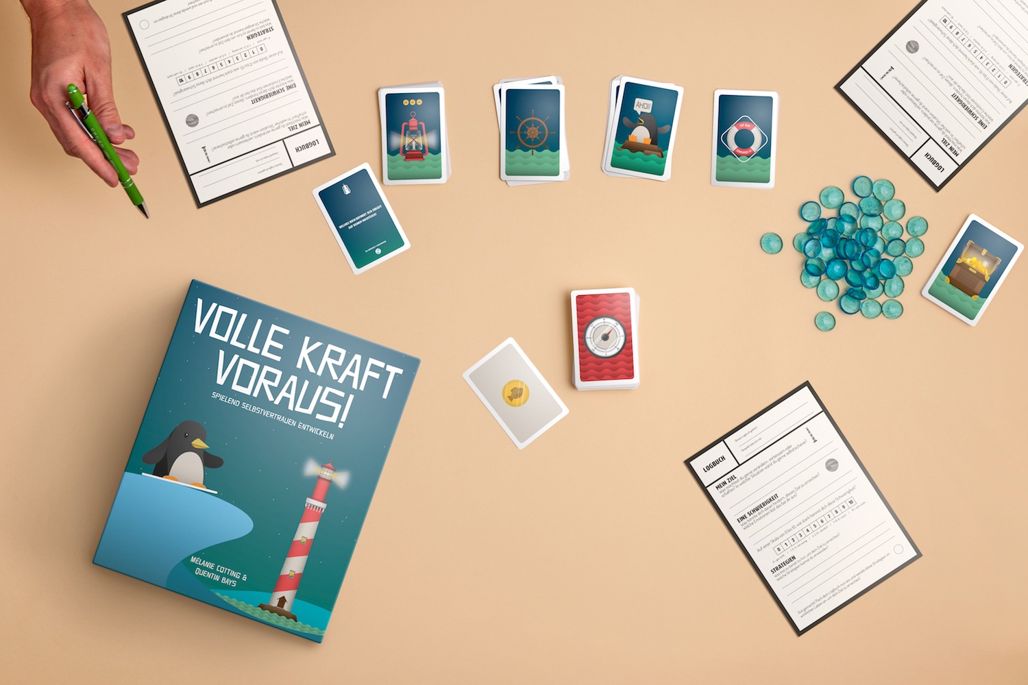 Helvetiq Spiel »Volle Kraft voraus!«, Made in Europe