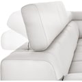 exxpo - sofa fashion Ecksofa, mit Kopf- bzw. Rückenverstellung, wahlweise mit Bettfunktion und Bettkasten