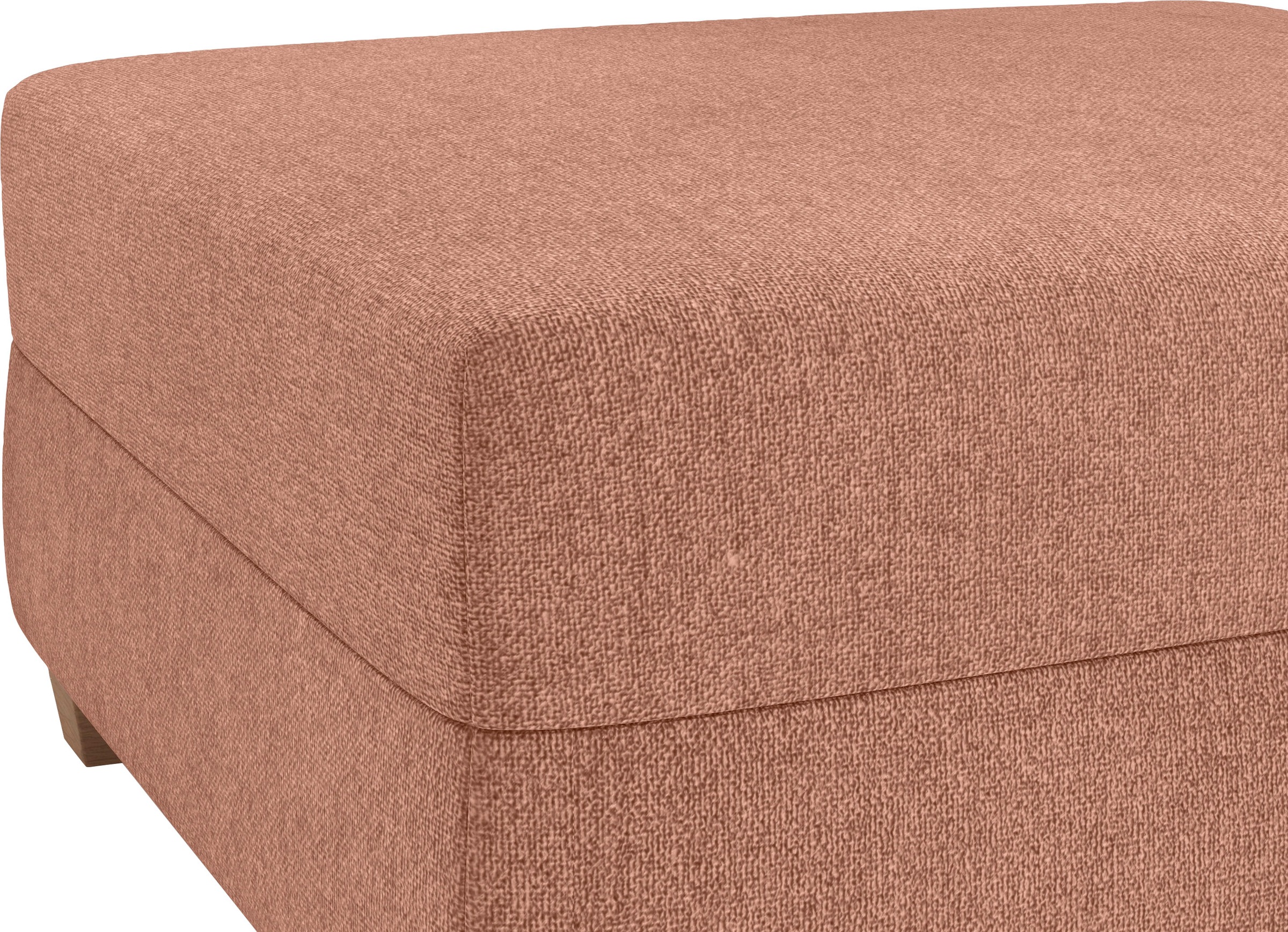 Mr. Couch Hocker »Helena«, Mit Federkern, wahlweise mit DuraSpring-Taschenfederkern