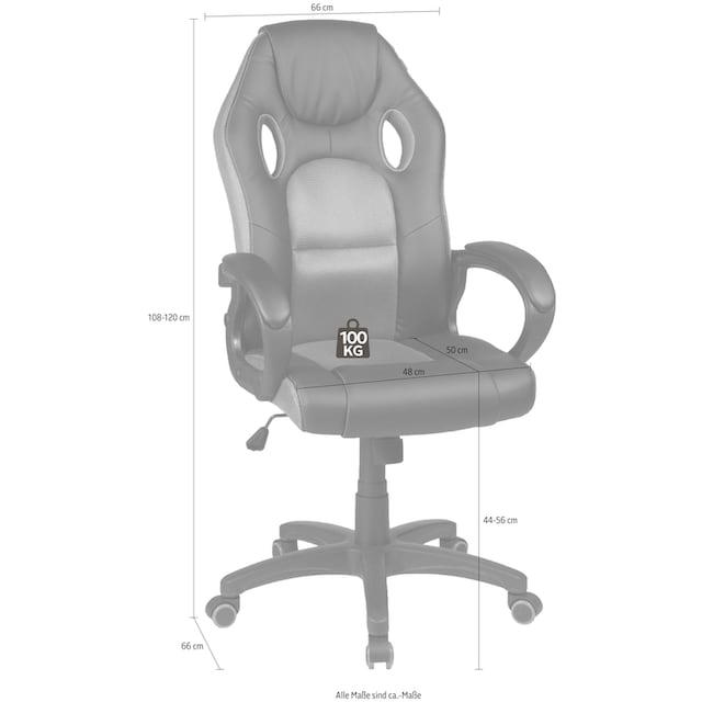 Duo Collection Gaming-Stuhl »Riley« ➥ 3 Jahre XXL Garantie | UNIVERSAL