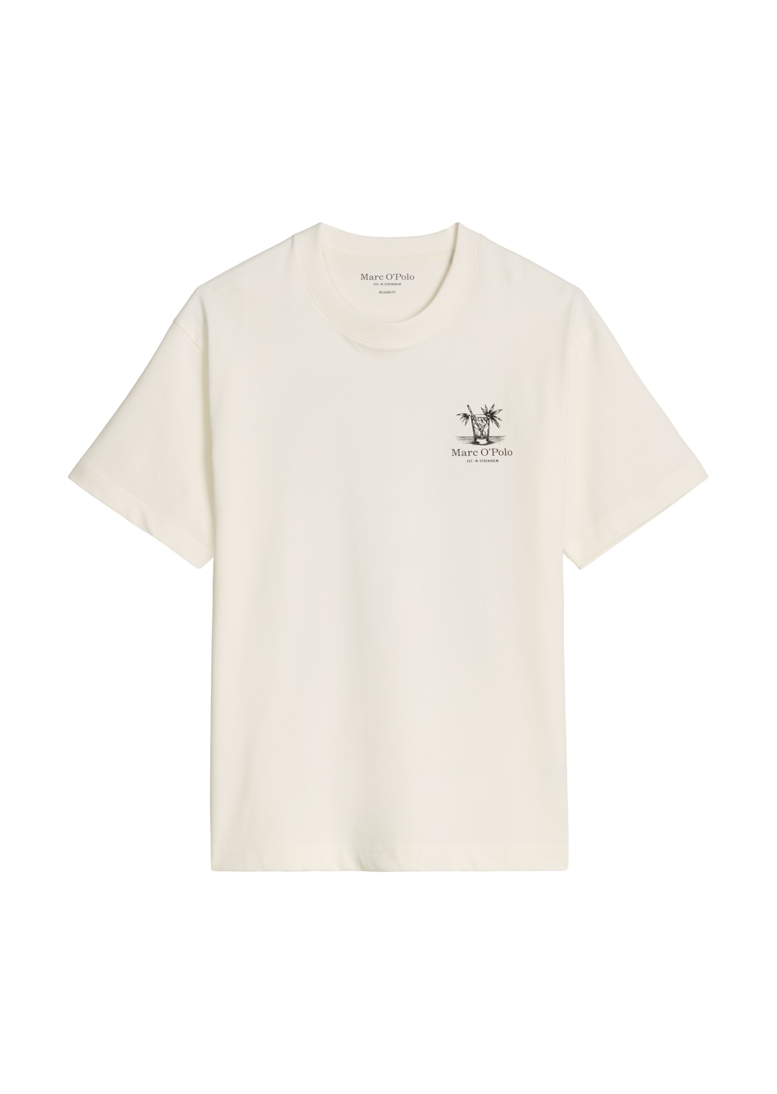 Marc O'Polo T-Shirt loose mit sommerlichem Rückenprint