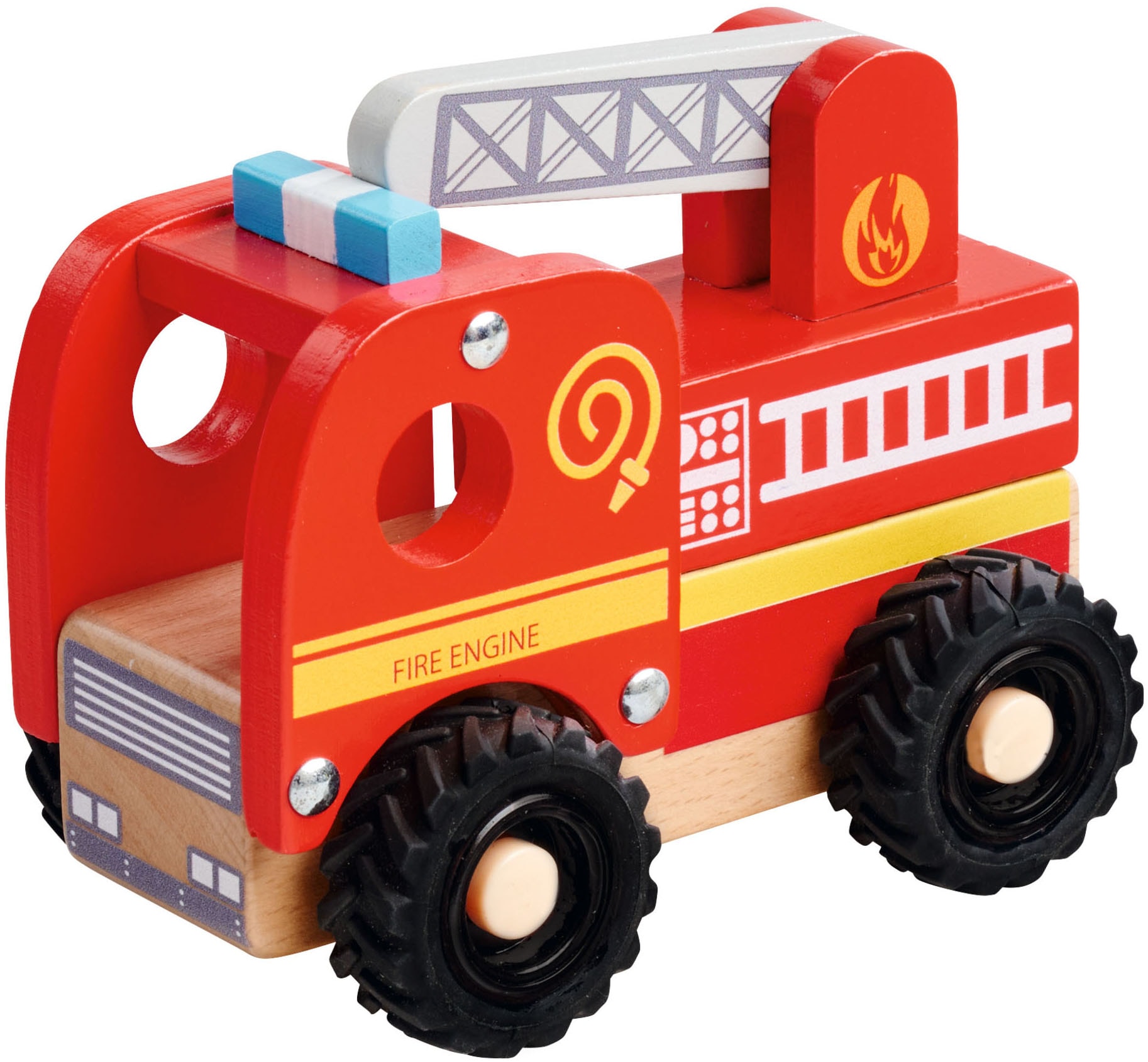 Eichhorn Spielzeug-Feuerwehr »Feuerwehr zum Schieben«