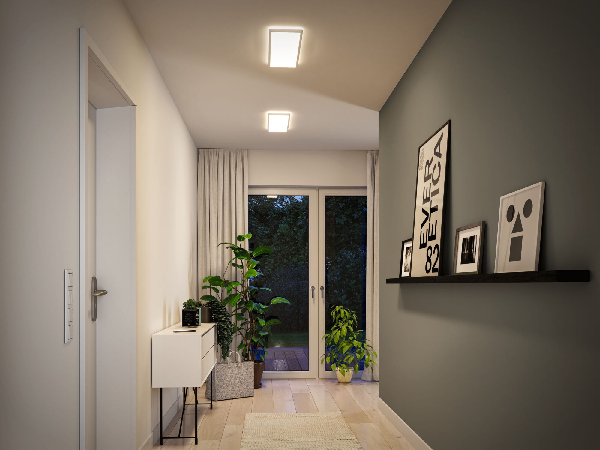 Paulmann LED Panel »Atria Shine«, 1 flammig