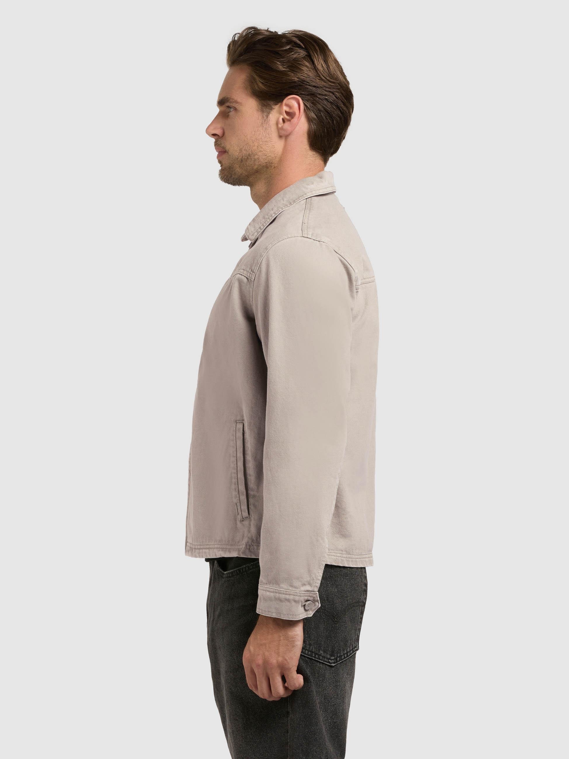 khujo Funktionsjacke »Funktionsjacke Reilly« ohne Kapuze Jeansjacke für den Übergang