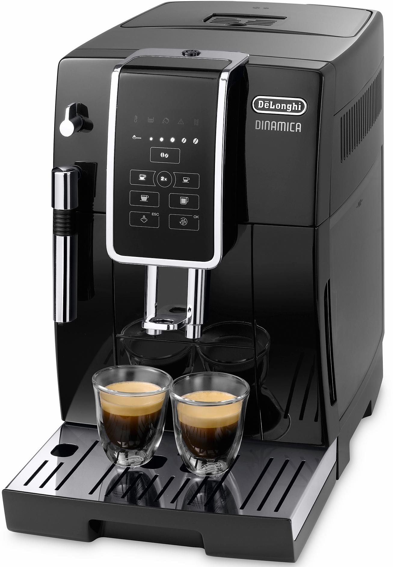 De'Longhi Kaffeevollautomat »Dinamica ECAM 358.15.B«, Sensor-Bedienfeld, inkl. Pflegeset im Wert von € 31,99 UVP