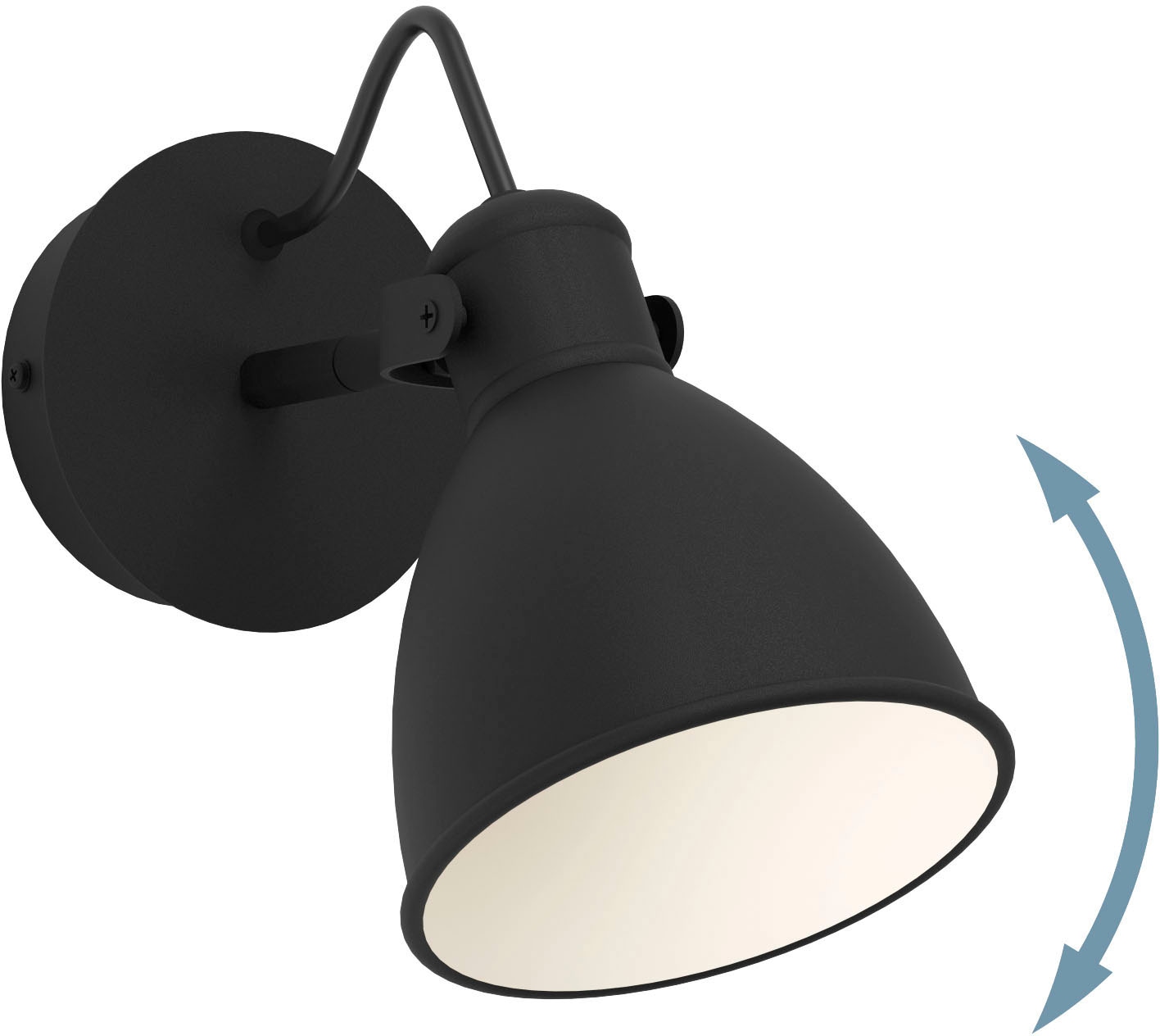 PERI Wandlampe 1«, Wandstrahler, »SAN | Garantie Jahren Flur Wohnzimmer Lampe und EGLO 3 Industrial mit online XXL kaufen Deckenleuchte