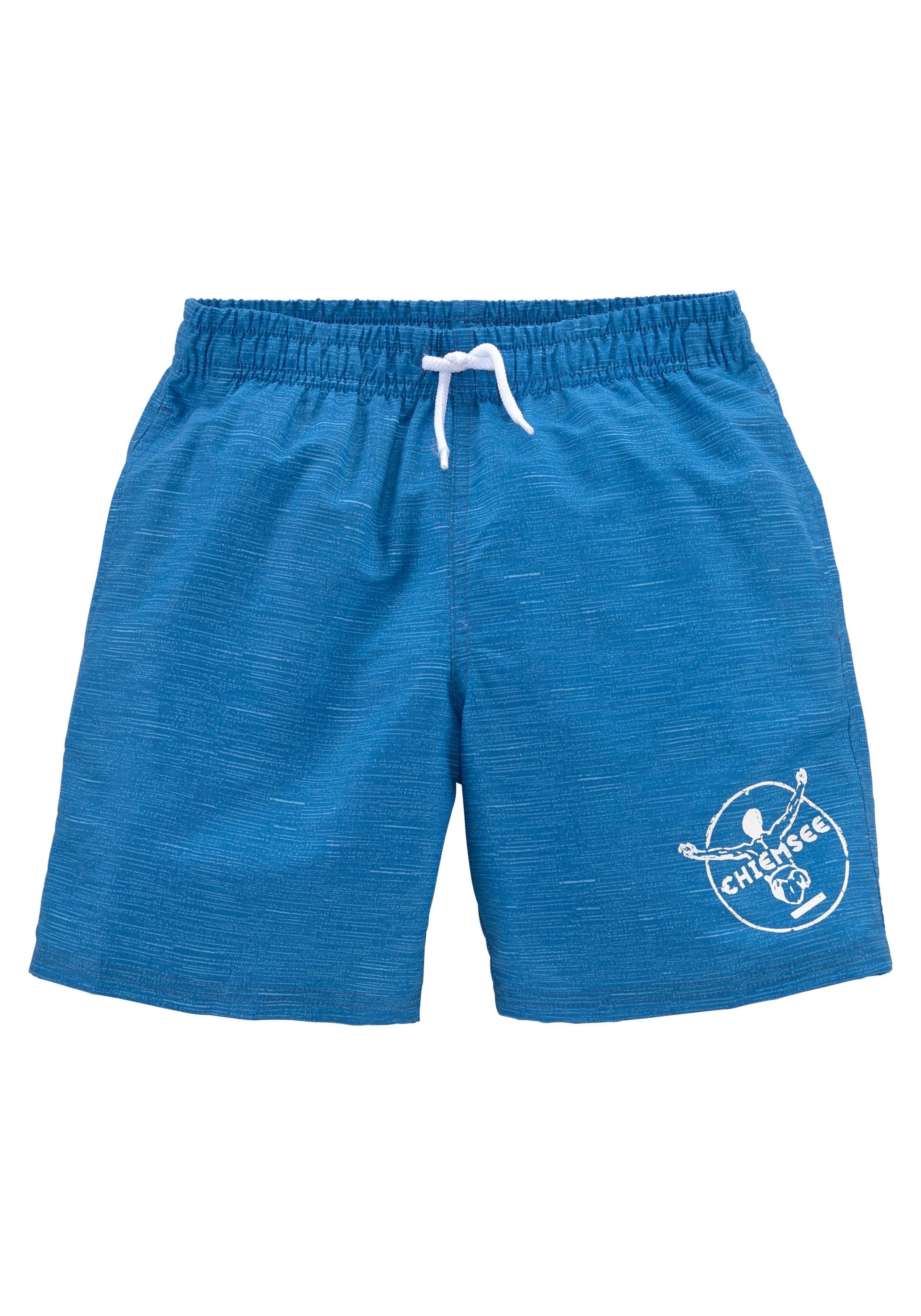 Chiemsee Badeshorts »Melange Kids«, mit Logoprint