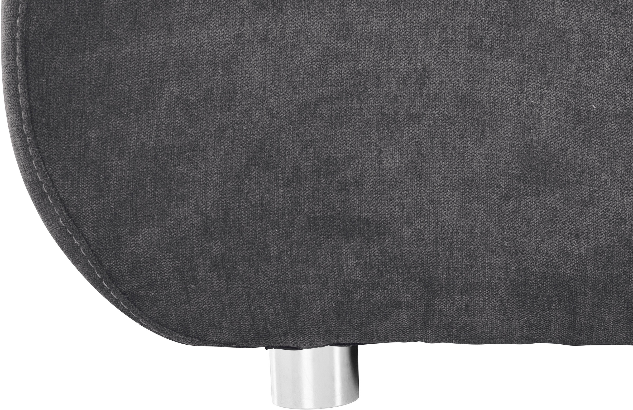 Home affaire Ecksofa »Imola, elegant und modern, aktuelle Steppung im Sitz, bequem, L-Form« frei im Raum stellbar, wahlweise mit Bettfunktion und Bettkasten