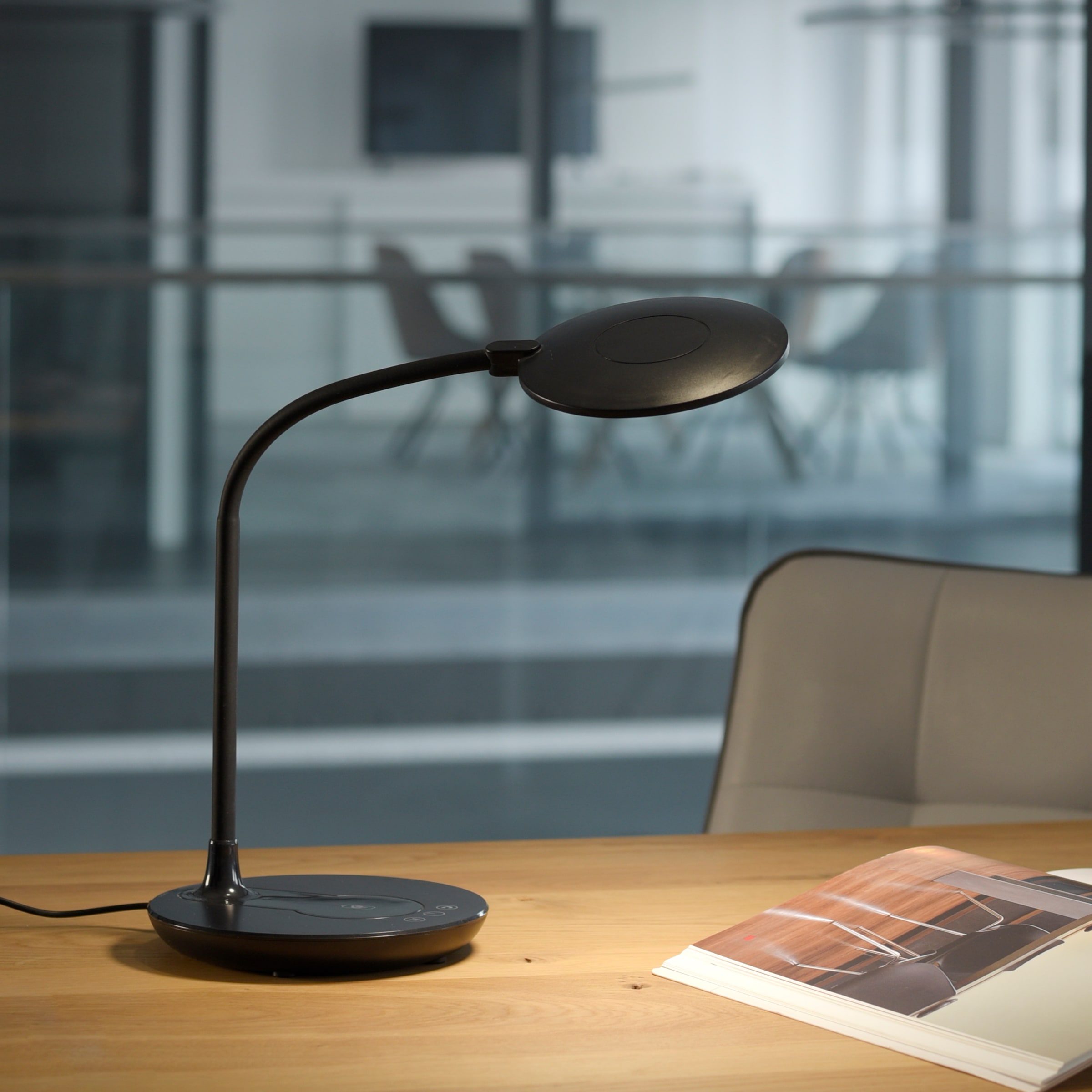 JUST LIGHT Tischleuchte »ASTRID« LED-Board 1 Stk. warmweiß - kaltweiß LED , CCT - tunable white , dimmbar über Touchdimmer