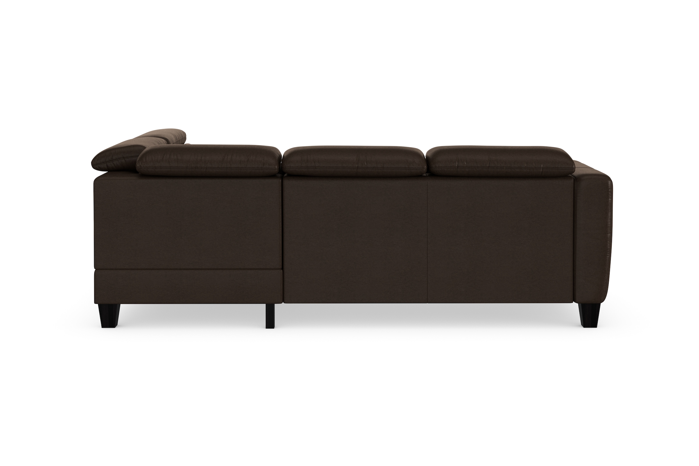 sit&more Ecksofa »Belluci L-Form«, inklusive Federkern, wahlweise mit Bettfunktion und Bettkasten