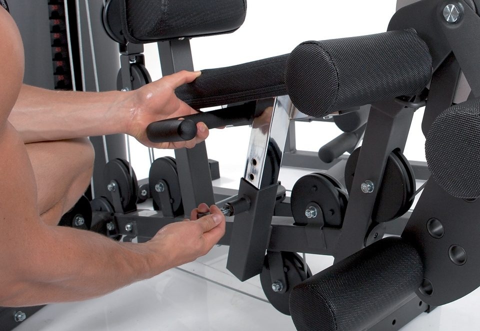 Finnlo by Hammer Kraftstation »Autark 1500«, 1 Gewichtsblöcke, (Butterflystange, Latzug, Ruderfunktion und mehr), multifunktionale Fitnessstation, max. Trainingsgewicht 100 kg