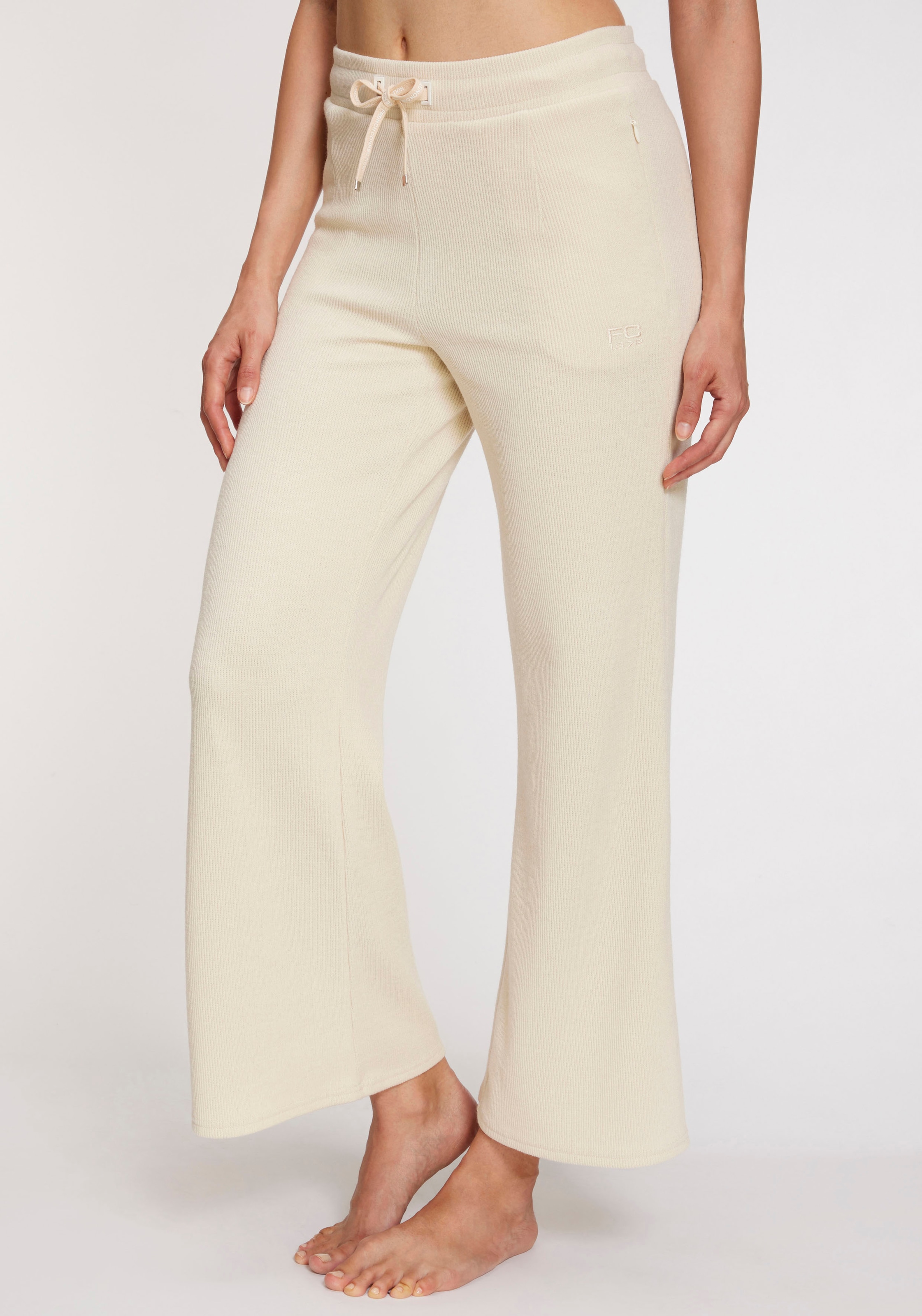 French Connection Loungepants, in gerippter Strickoptik