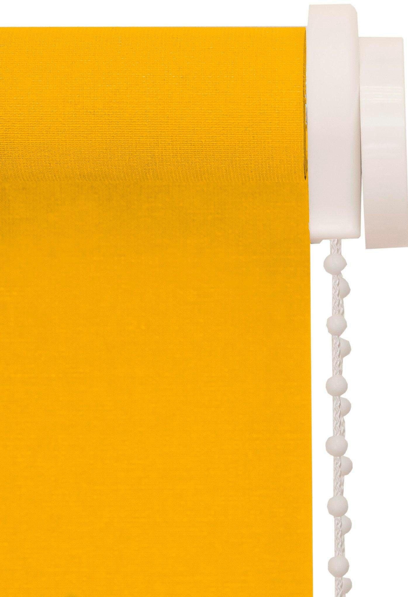 sunlines Seitenzugrollo »One size Style uni Verdunkelung« verdunkelnd freihängend Made in Germany