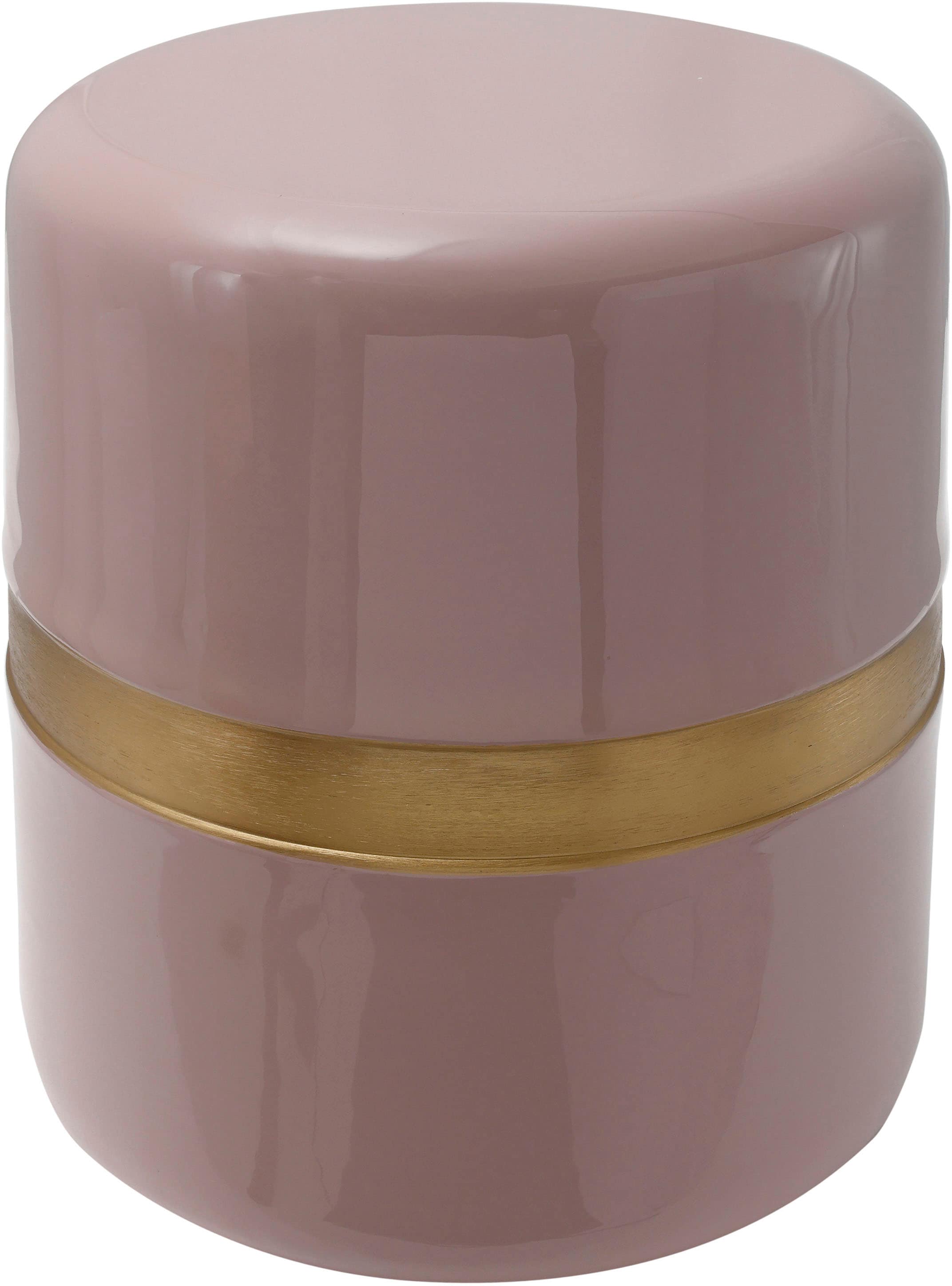 Table d'Appoint Design "Lolan" 47cm Vieux Rose