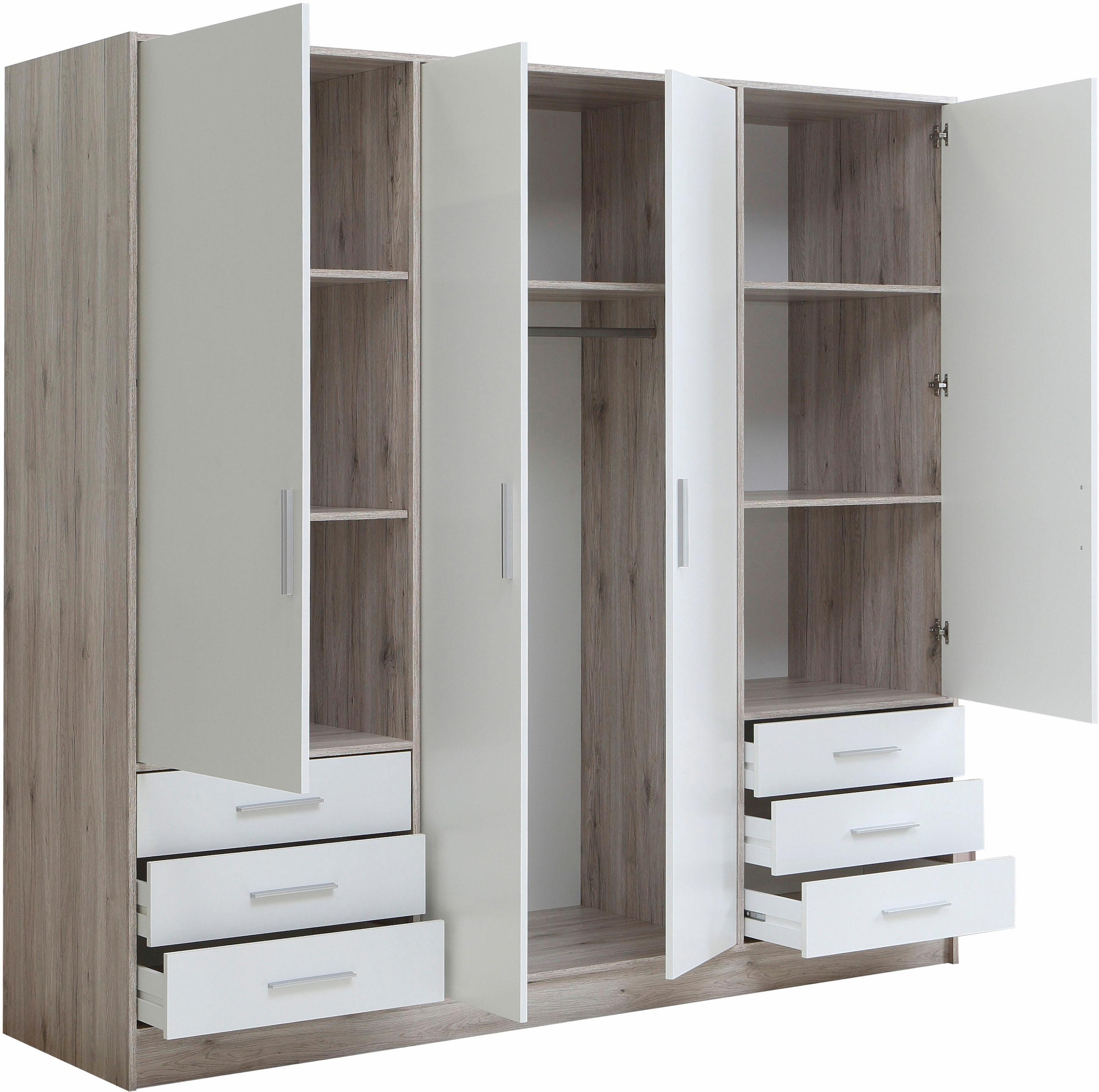 FORTE 4 2 bestellen Breiten und Kleiderschrank »Jupiter«, bequem Farben