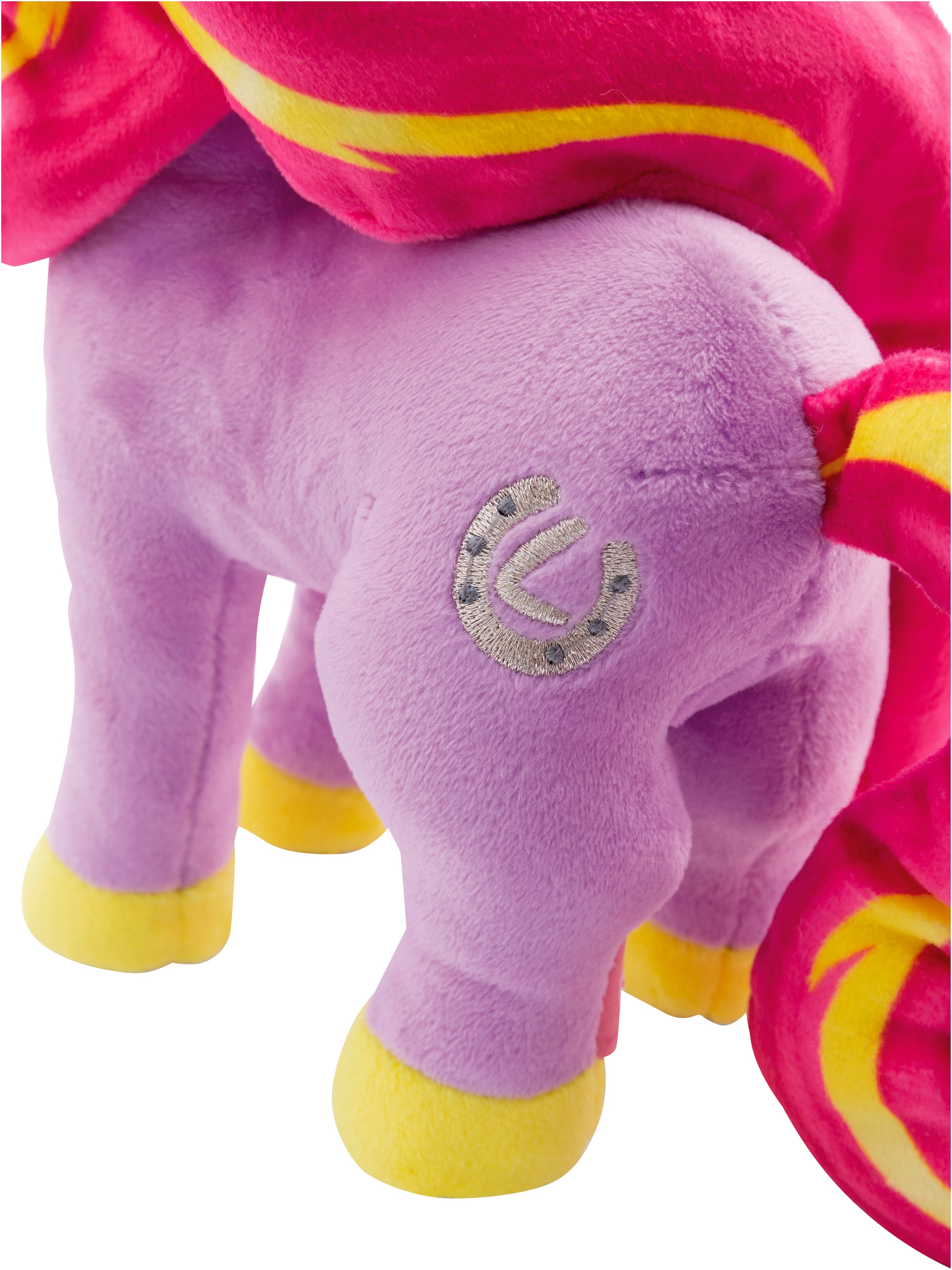 Nici Kuscheltier »Lissy PONY, Einhorn Mandy lila-pink, 22 cm stehend«