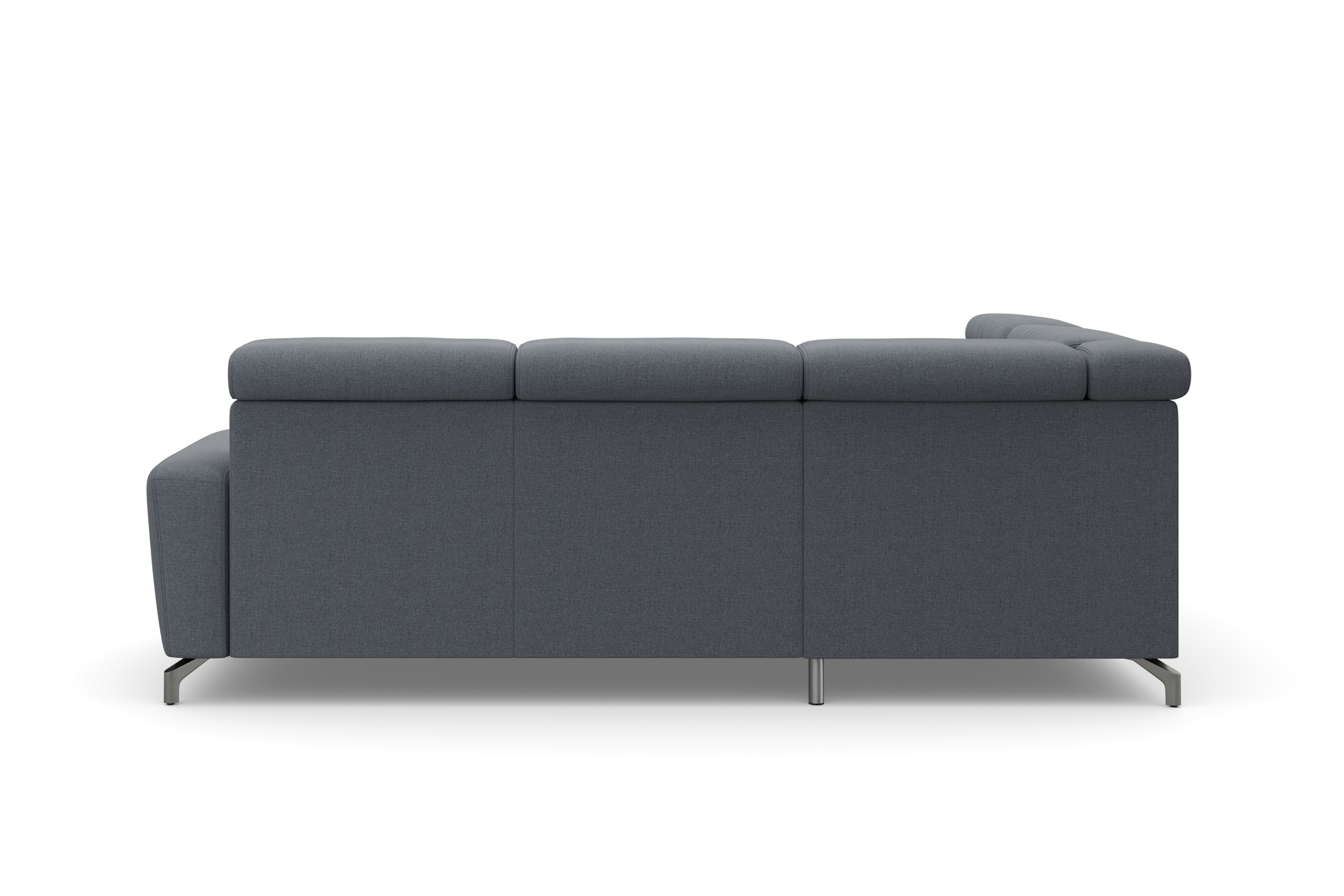 sit&more Ecksofa »Scarlett L-Form«, inklusive Kopfteilverstellung, wahlweise mit Bettfunktion, Bettkasten