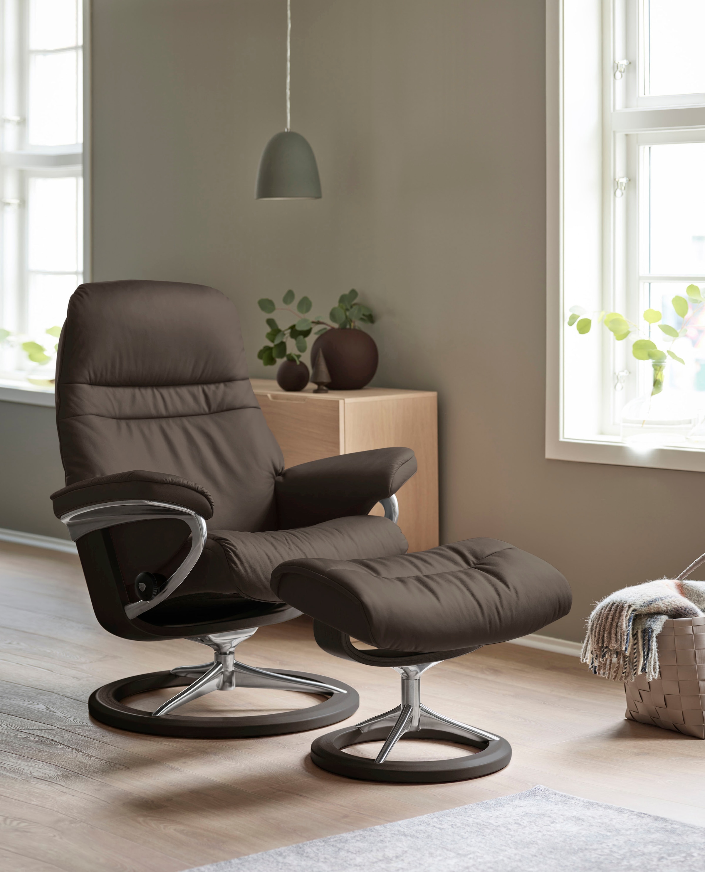Stressless® Fußhocker »Sunrise« mit Signature Base, Gestell Wenge