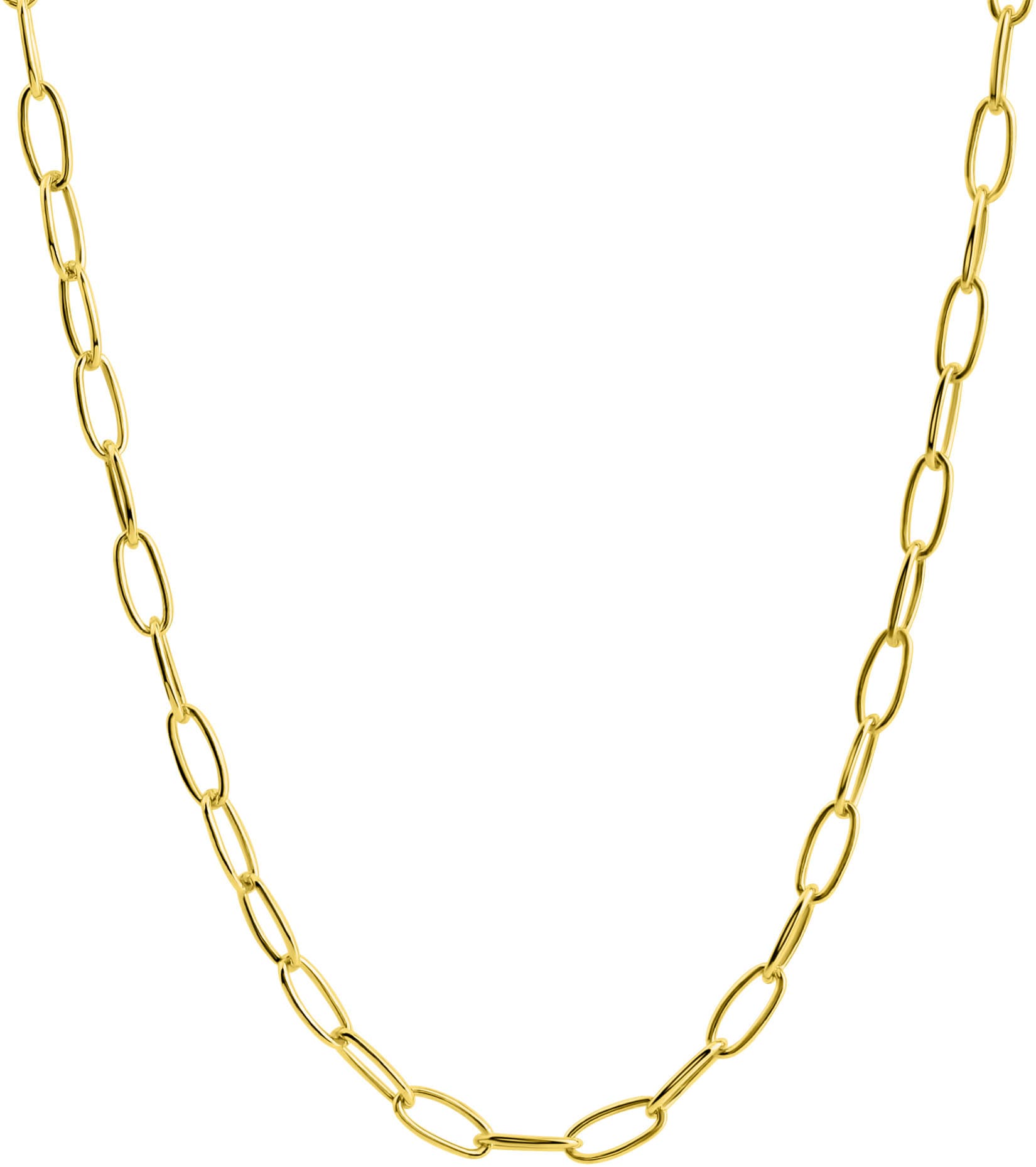 Firetti Charm-Kette »Schmuck Geschenk Gold 375 Halskette Rundankerkettengl. 3,0 mm breit«