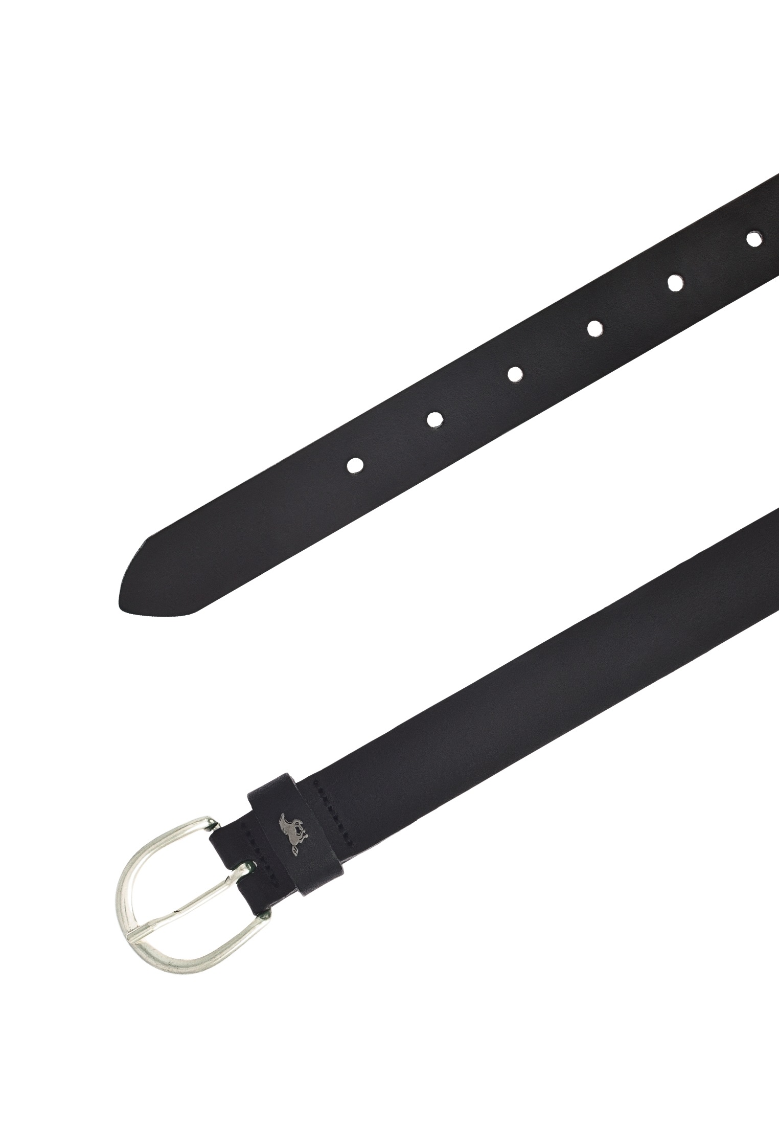 MUSTANG Ledergürtel, Pull-Up-Leder mit Vintagecharakter, in schmaler Form, 2,5 cm