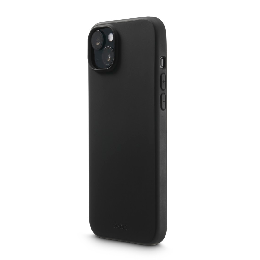 Hama Handyhülle »Handyhülle "Fantastic Feel" für Apple iPhone 15, Schwarz« Apple iPhone 15 Kratzschutz und bezogene Seitentasten
