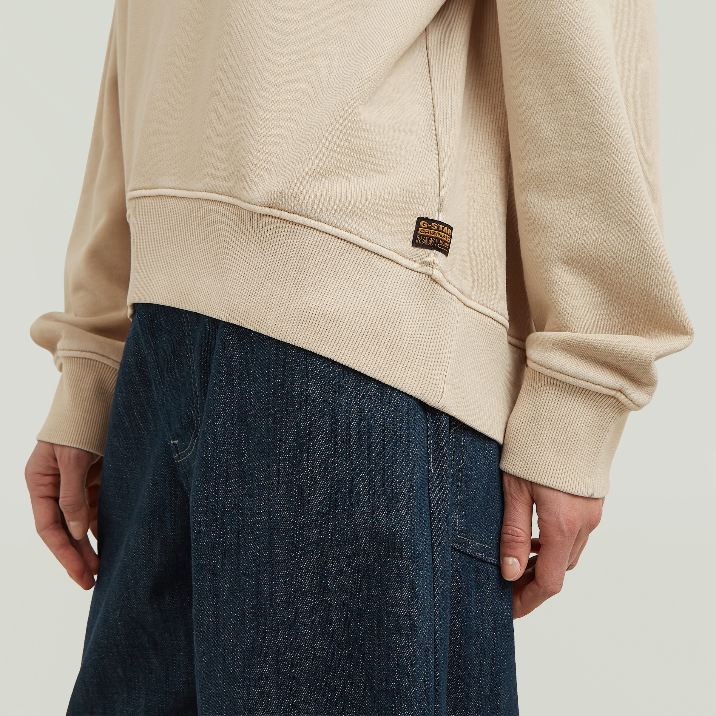 G-STAR Sweatshirt »Unit Relaxed wmn«, aus Baumwolle, Rundhalsform
