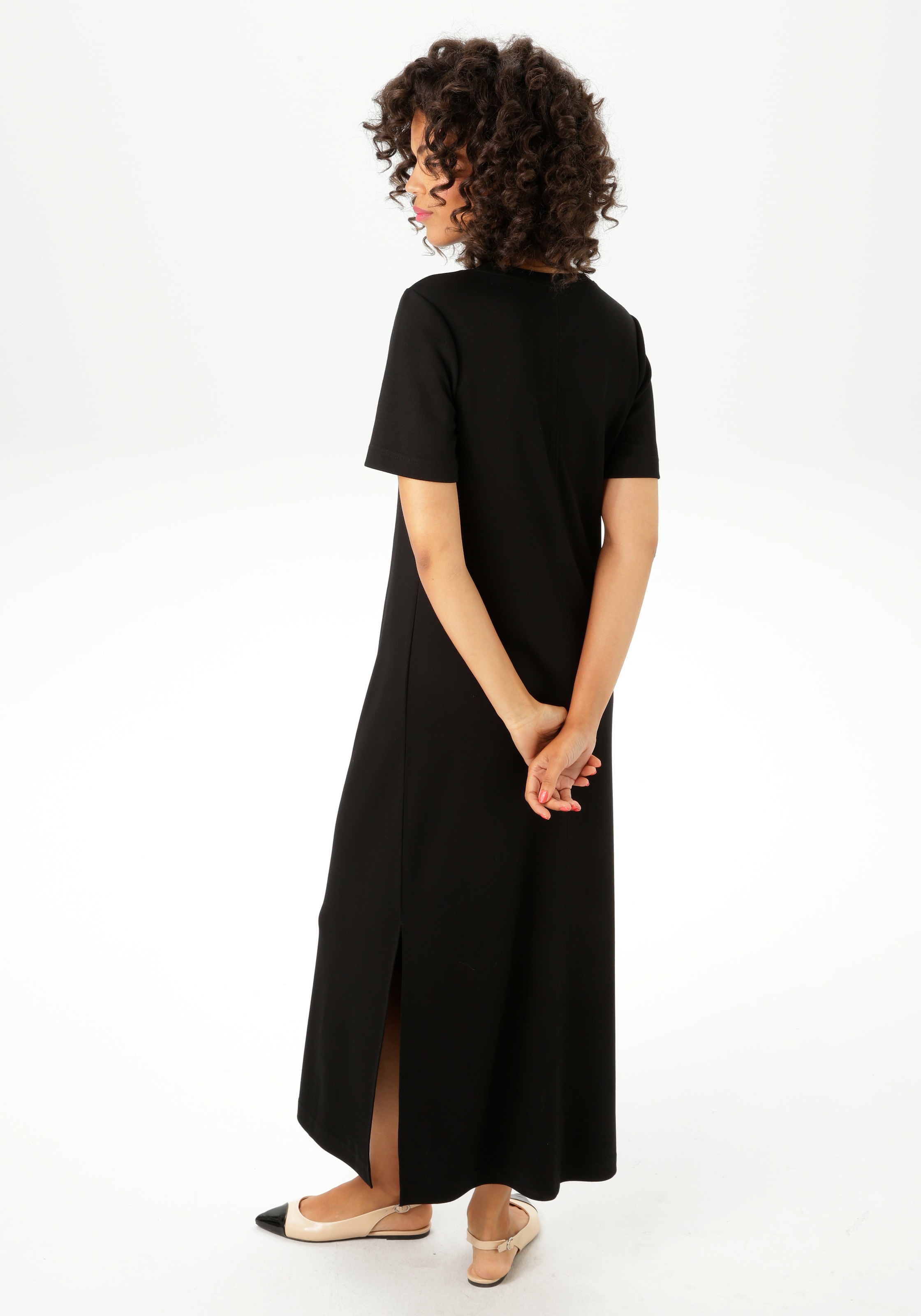 Aniston CASUAL Maxikleid, mit Seitenschlitzen
