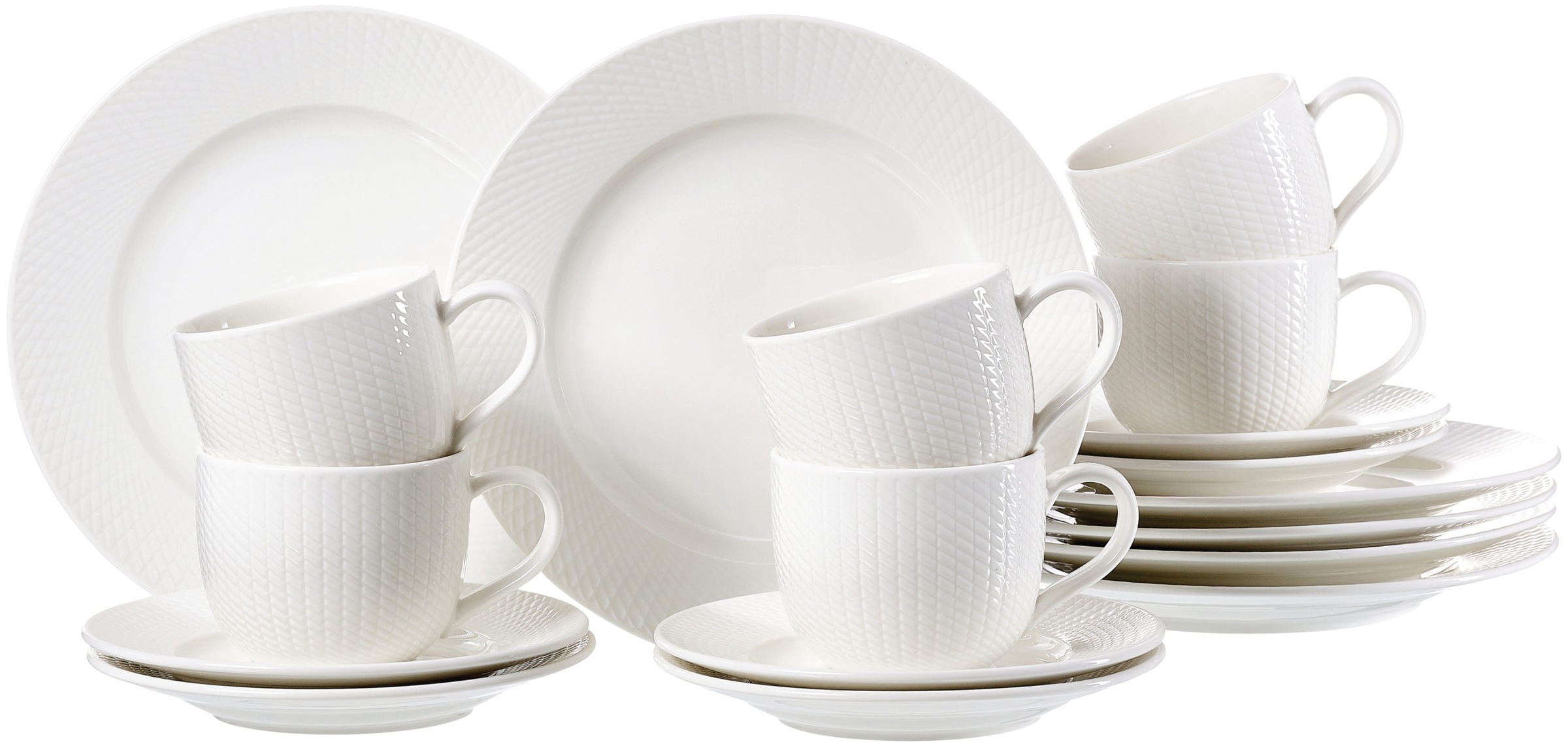 Ritzenhoff & Breker Kaffeeservice "Saphir" aus Porzellan für 6 Personen