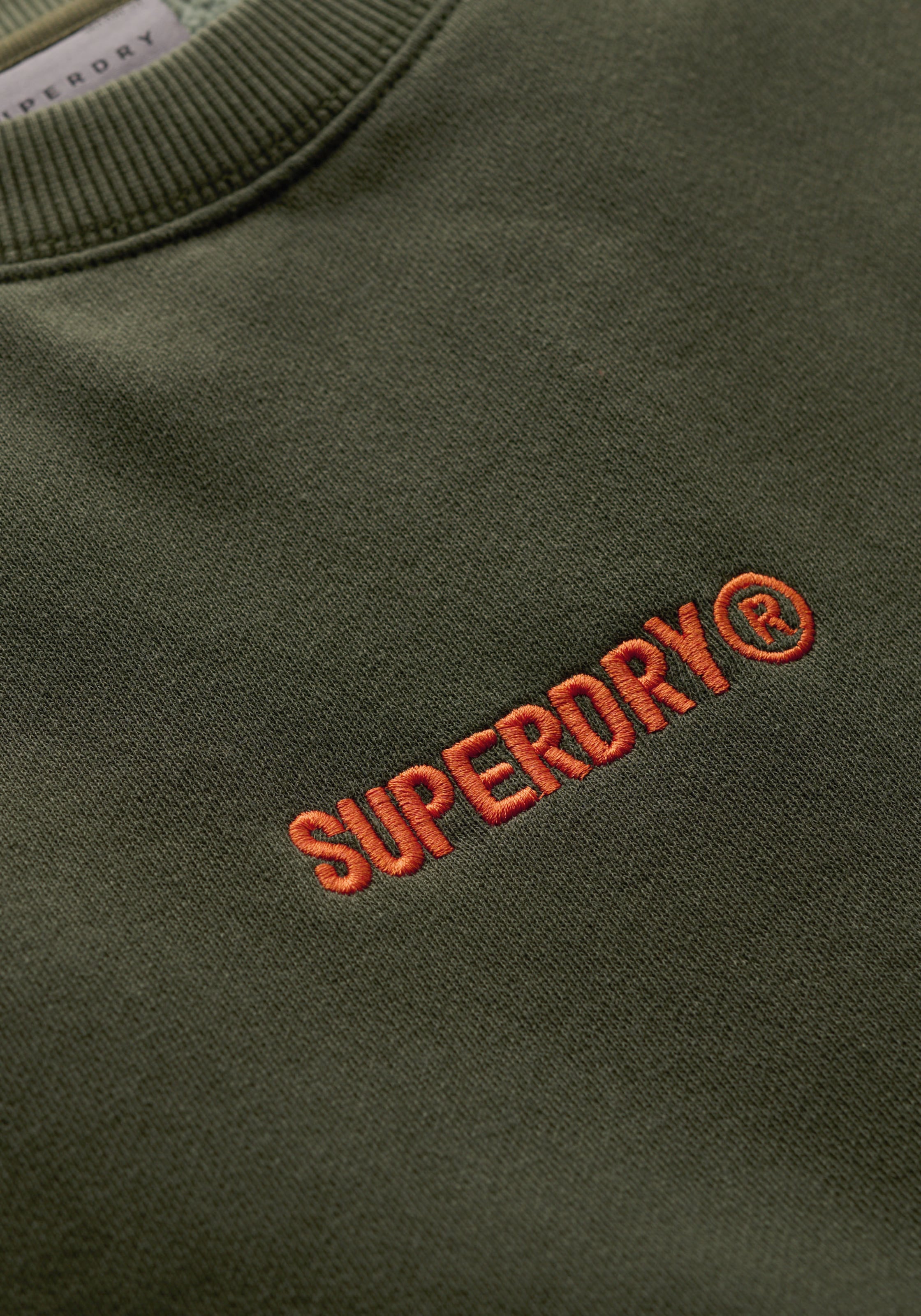 Superdry Sweatshirt »MICRO LOGO GRAPHIC LOOSE CREW«