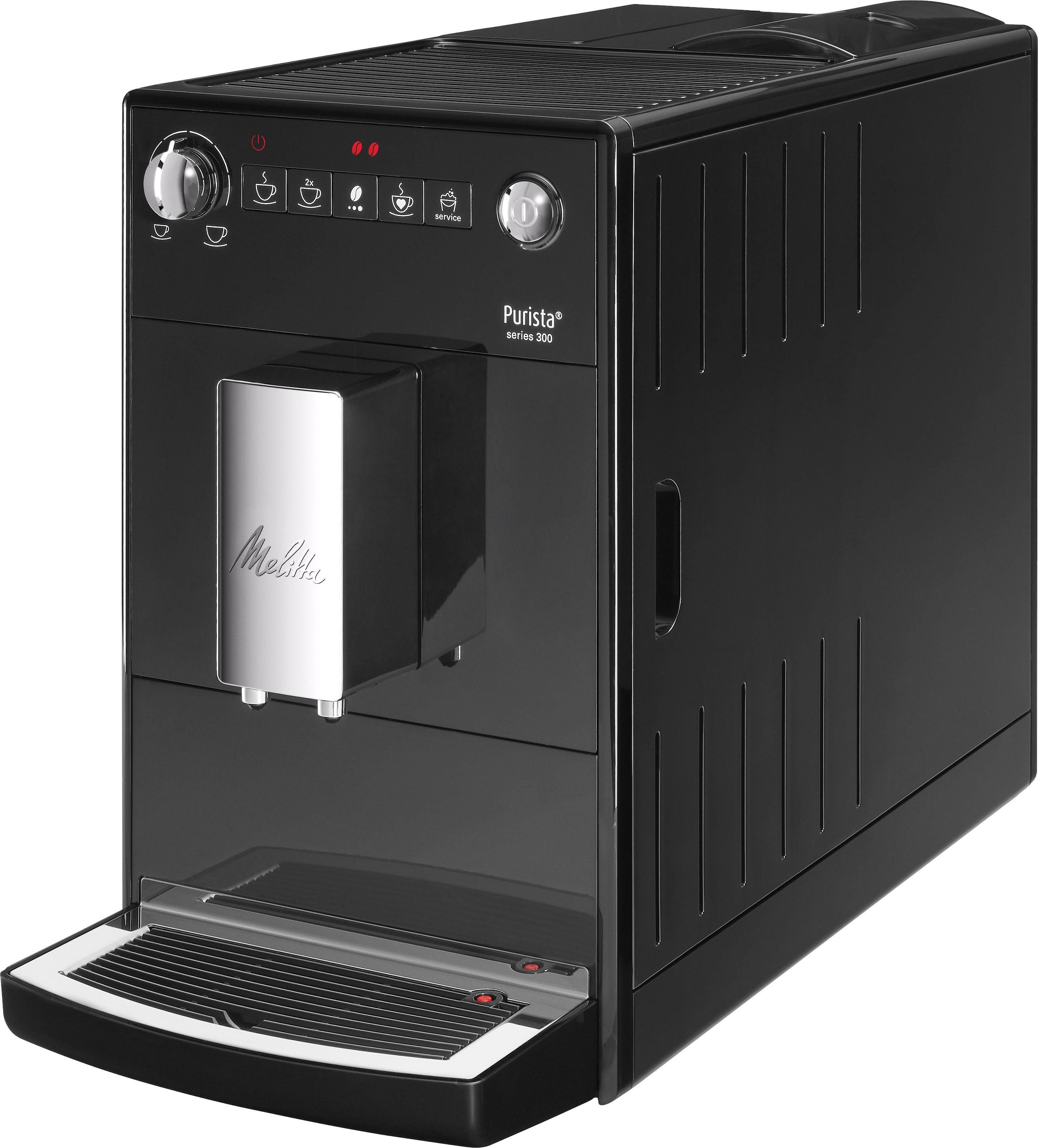 Melitta Purista® F230-002 Pure Black - machine à café garantie 3 ans