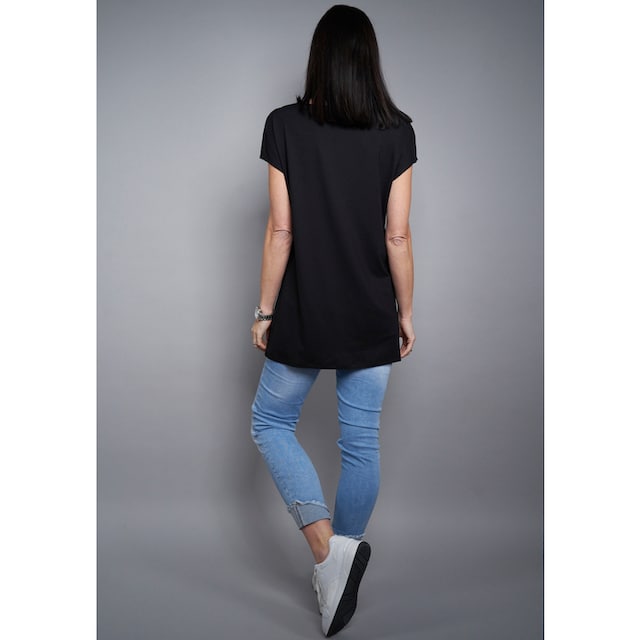 ♕ Seidel bei Moden in schlichtem Longshirt, Design