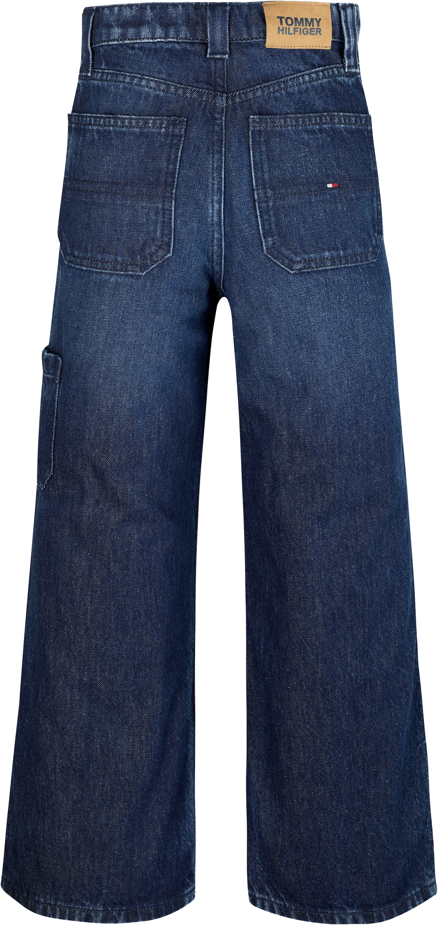 Tommy Hilfiger Cargojeans »MABEL CARGO«, in dunkler Waschung