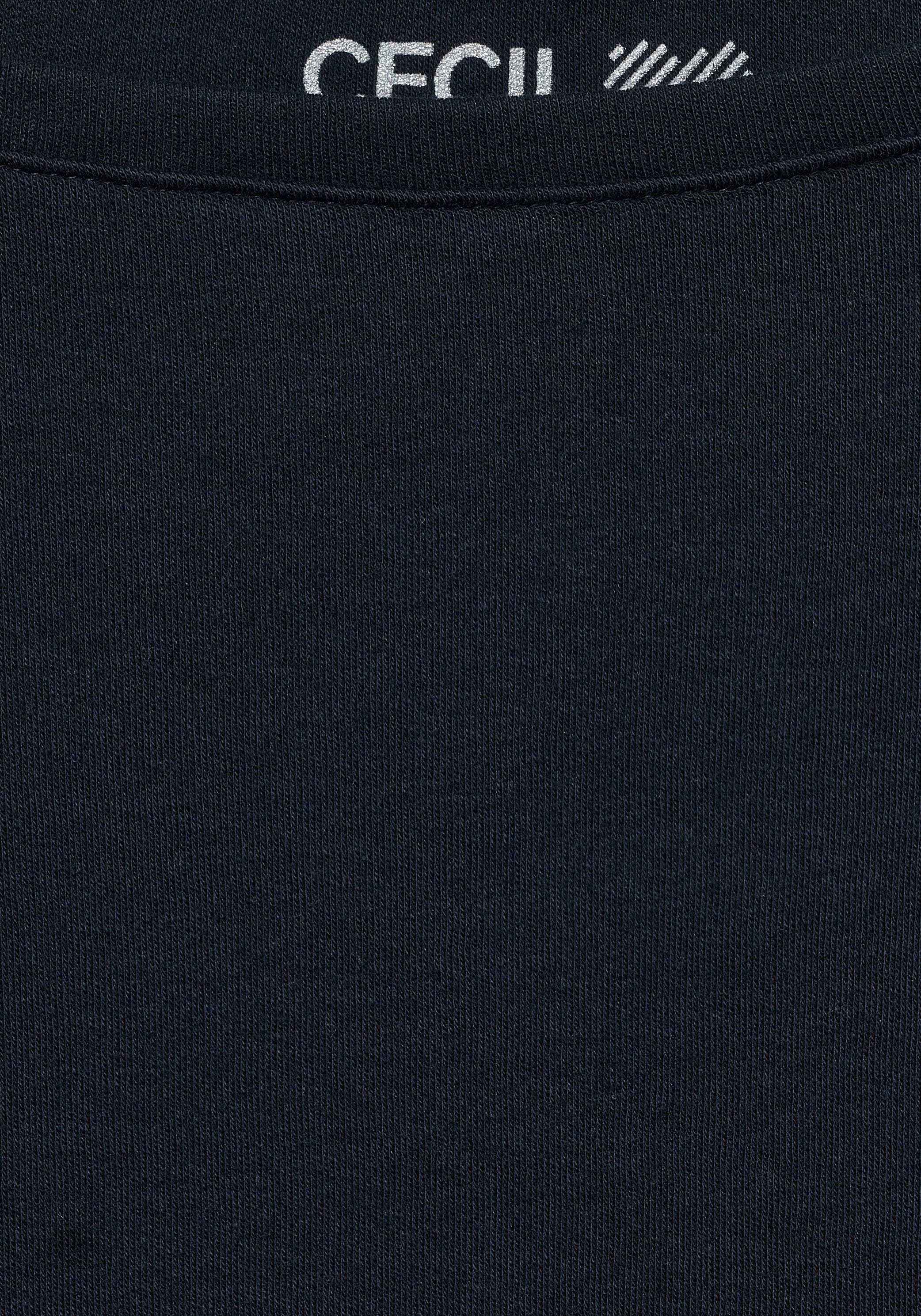 Cecil U-Boot-Ausschnitt ♕ mit klassischem bei 3/4-Arm-Shirt,