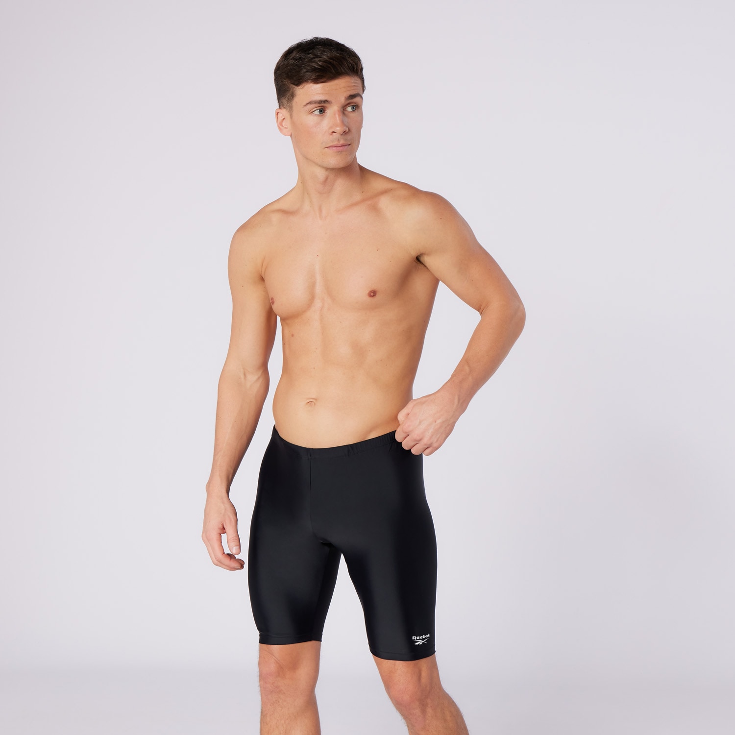 Reebok Badeshorts »Ensley« mit innenliegender Kordel und langem Bein