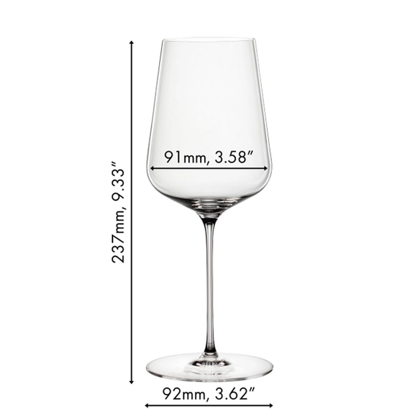 SPIEGELAU Weinglas »Universalgläser Definition 550 ml 4er Set transparent« Spülmaschinengeeignet