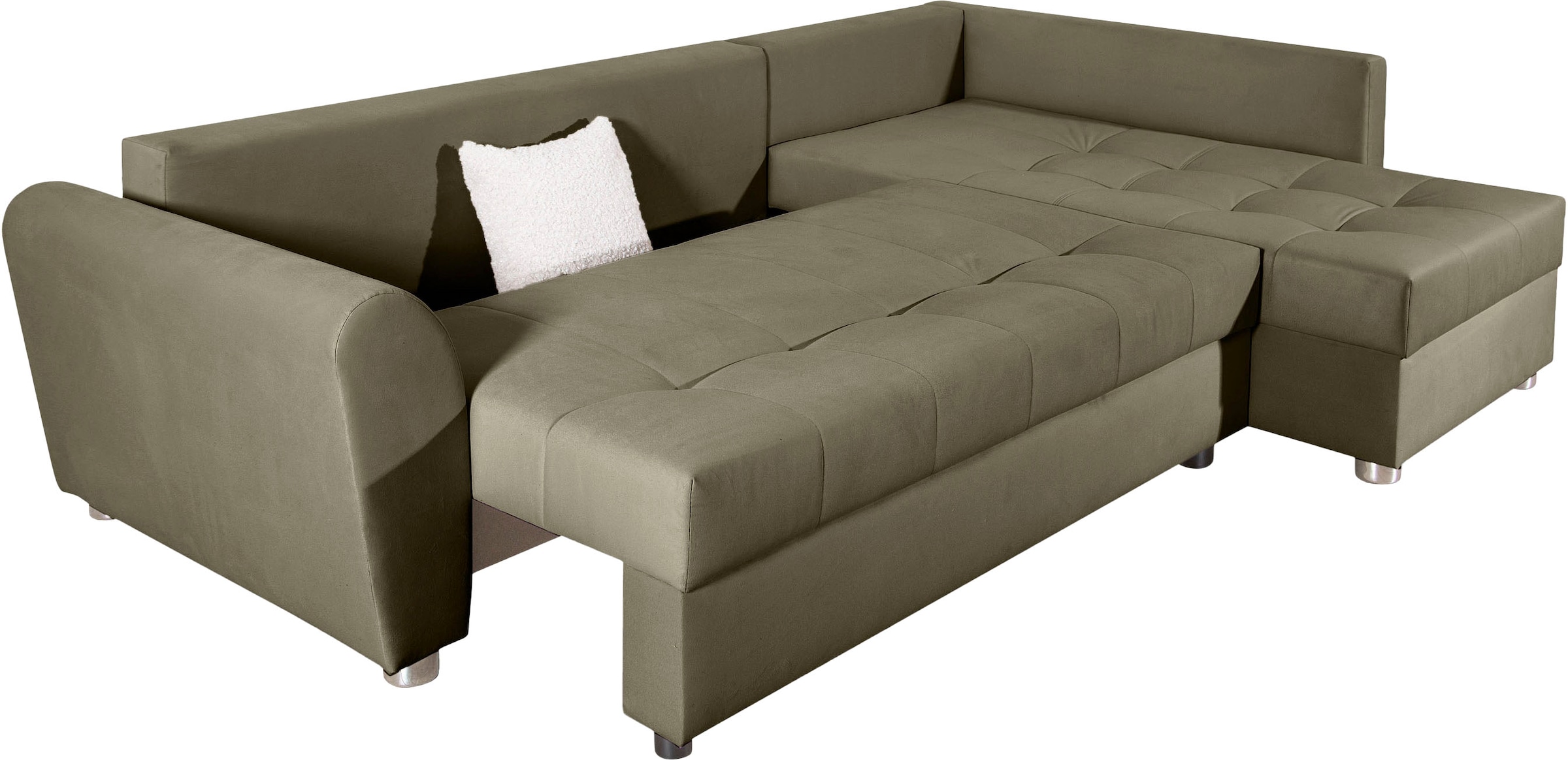 COLLECTION AB Ecksofa »JANA XL-Sofa L-Form«, inkl. Bettfunktion, Bettkasten und Bonnelfederkern