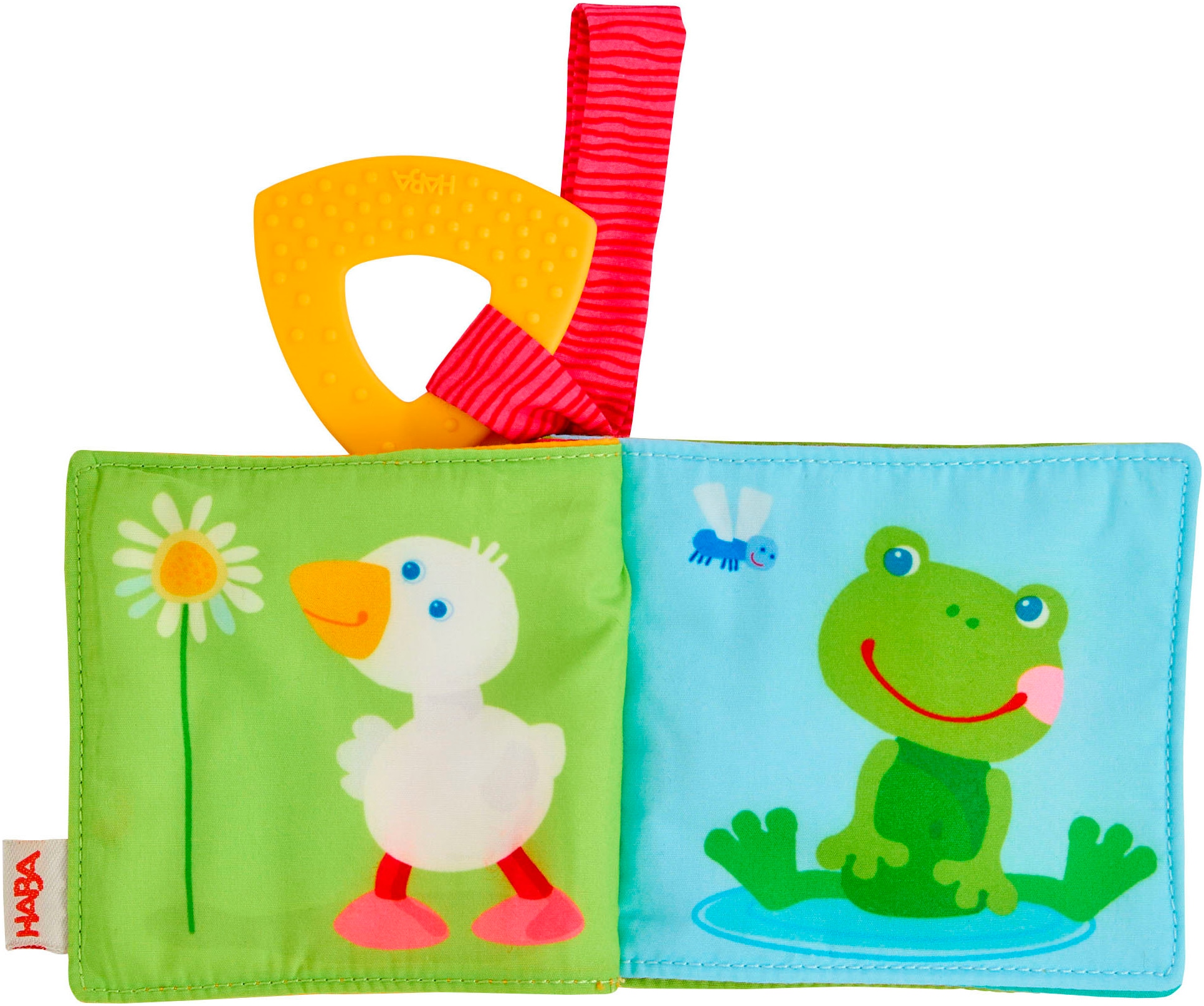 Haba Greifspielzeug »Buggybuch Tierfreunde« mit Beißelement
