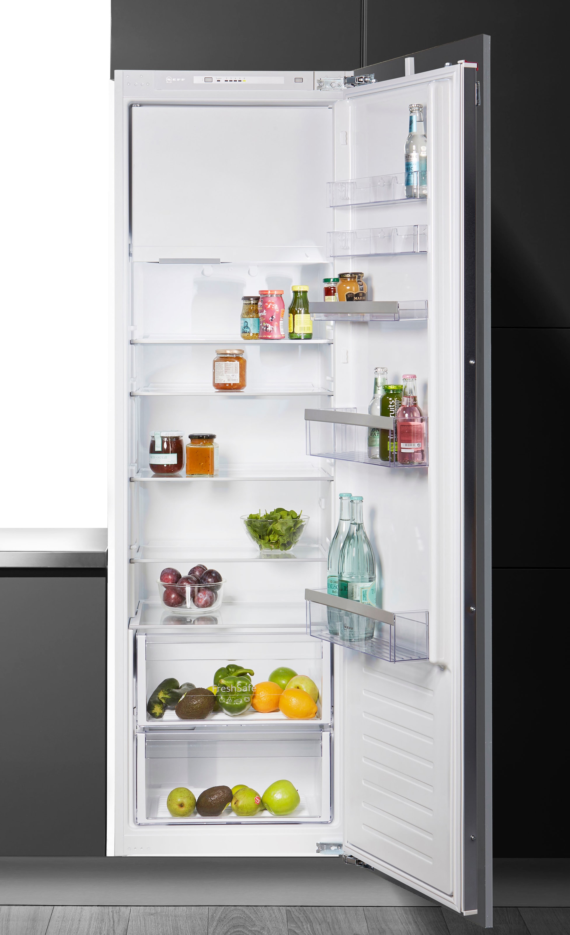NEFF Einbaukühlschrank »KI2822FF0«, KI2822FF0, 177,2 cm hoch, 54,1 cm breit  mit 3 Jahren XXL Garantie | Kühlschränke