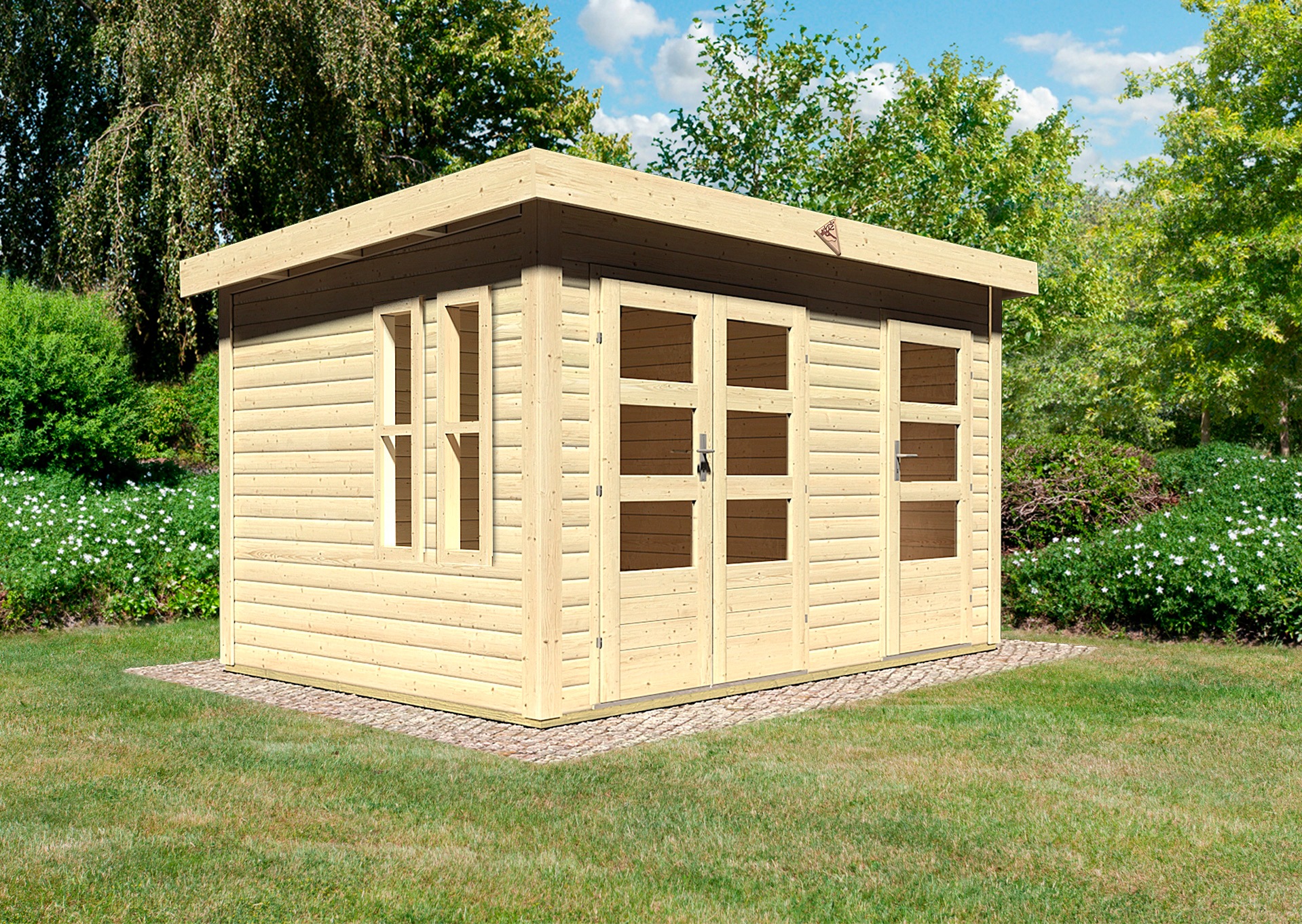 Karibu Gartenhaus Online Kaufen Mit 3 Jahren Xxl Garantie Universal At