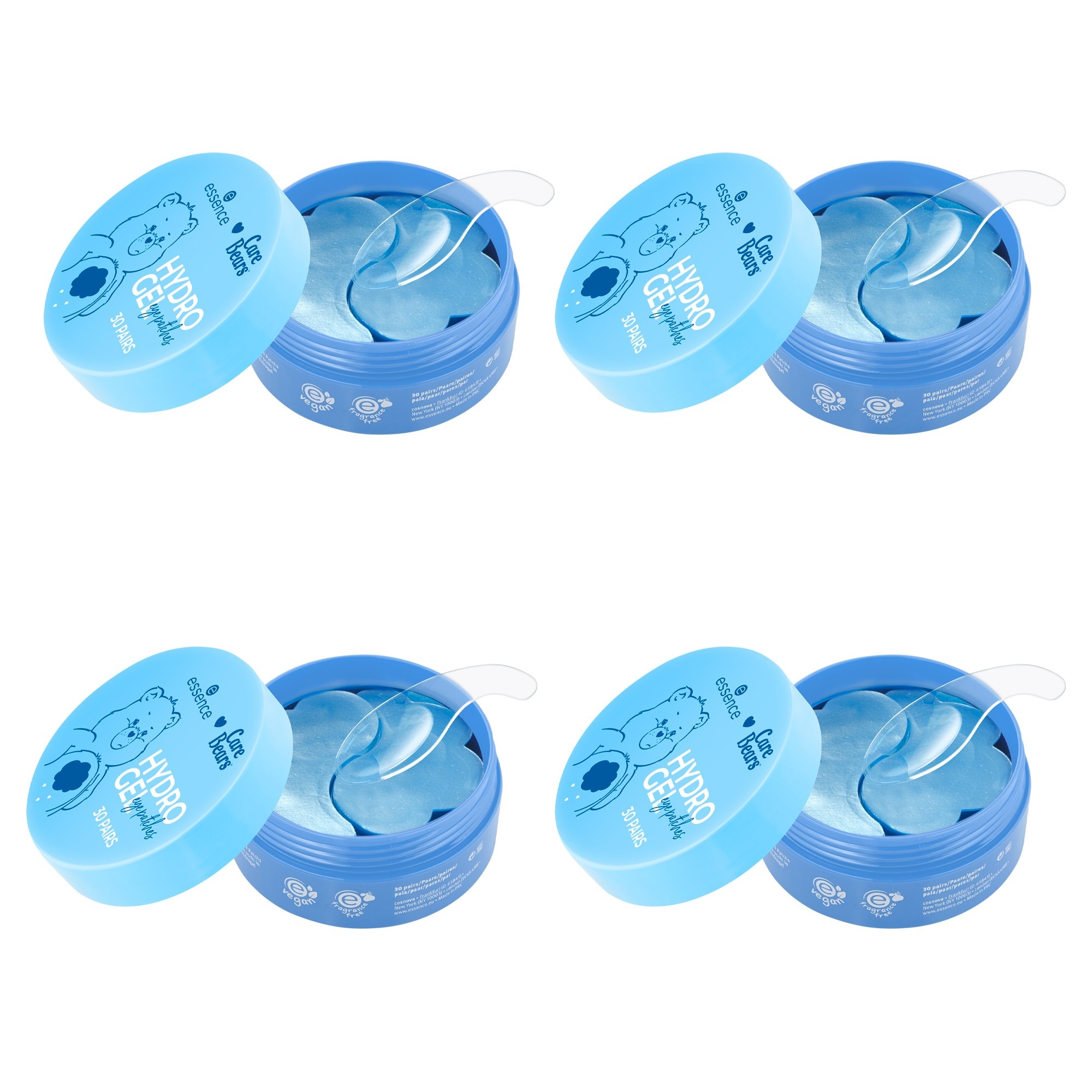Essence Augenpatches »CARE BEARS HYDRO GEL EYE PATCHS 30 PAIRS«